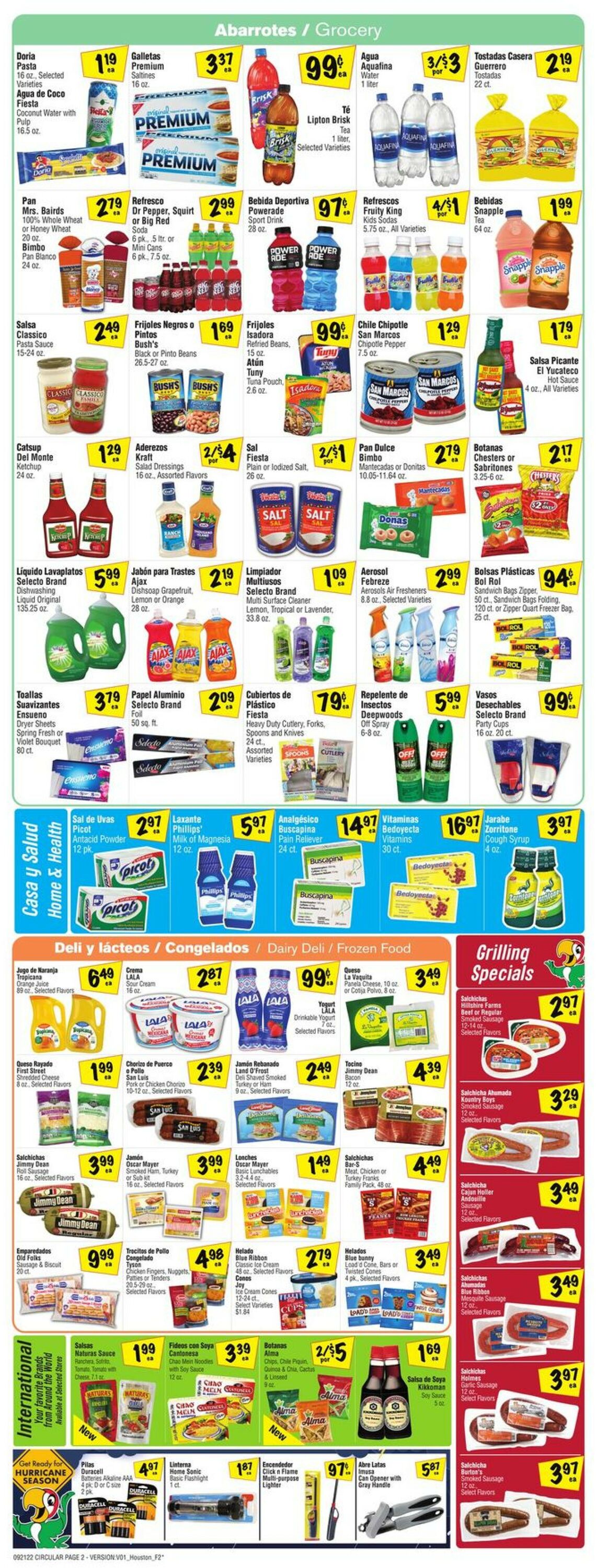 Fiesta Mart Weekly Ad Circular - valid 09/21-09/27/2022 (Page 2)