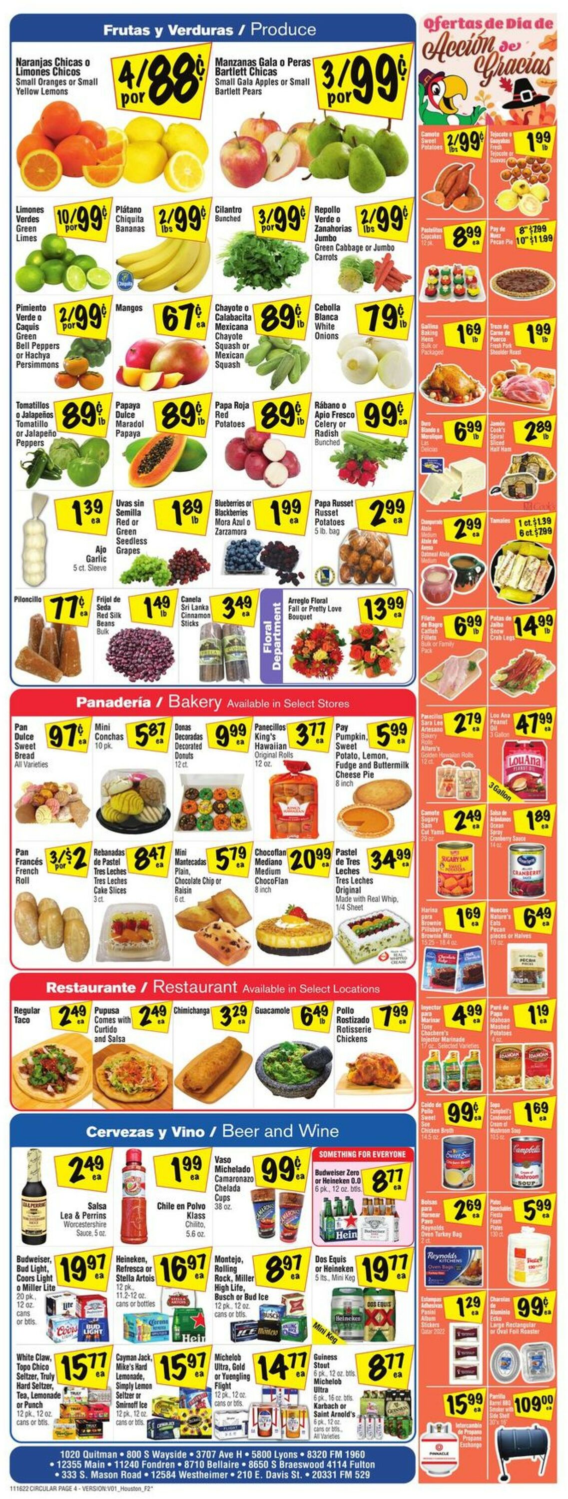 Fiesta Mart Weekly Ad Circular - valid 11/16-11/22/2022 (Page 4)