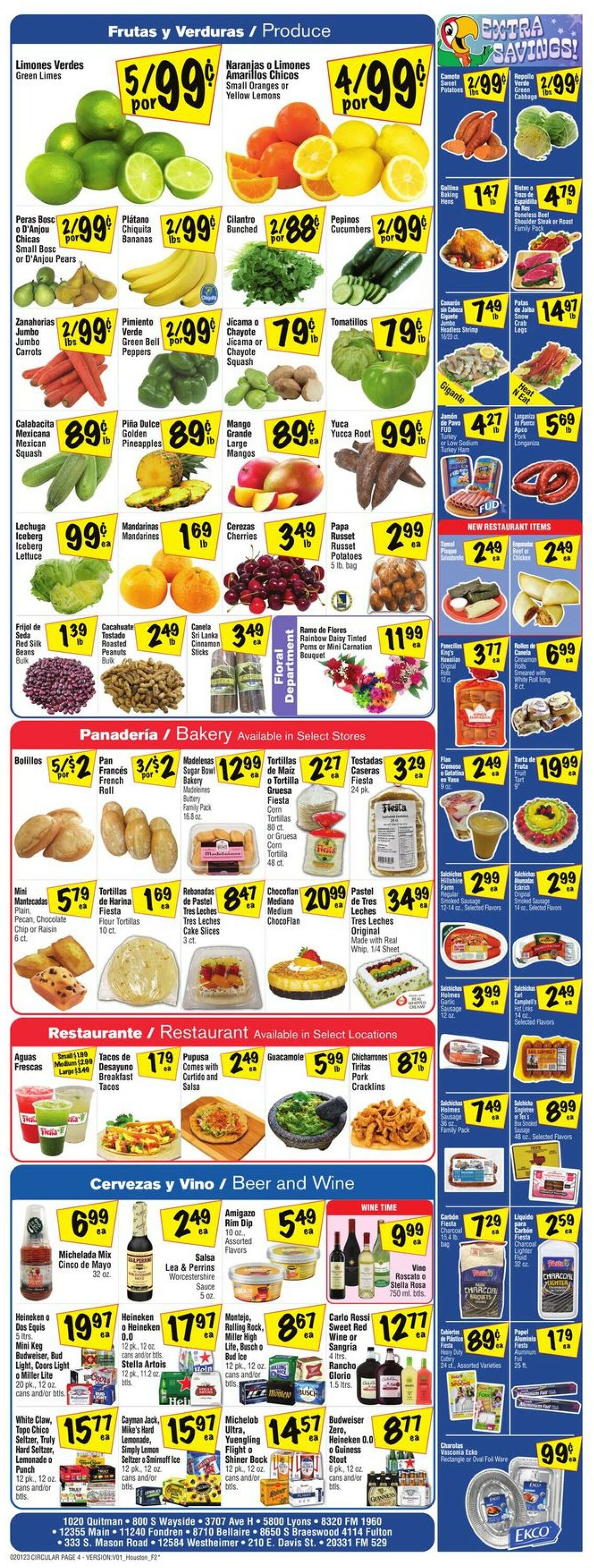 Fiesta Mart Weekly Ad Circular - valid 02/01-02/07/2023 (Page 4)