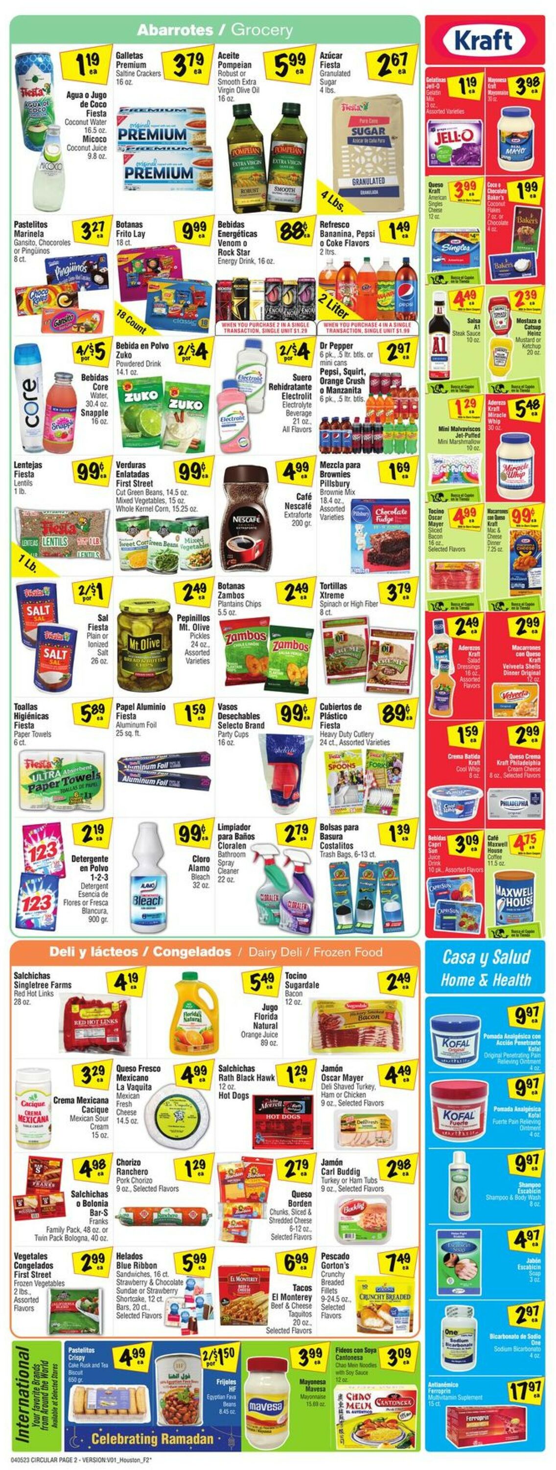 Fiesta Mart Weekly Ad Circular - valid 04/05-04/11/2023 (Page 2)