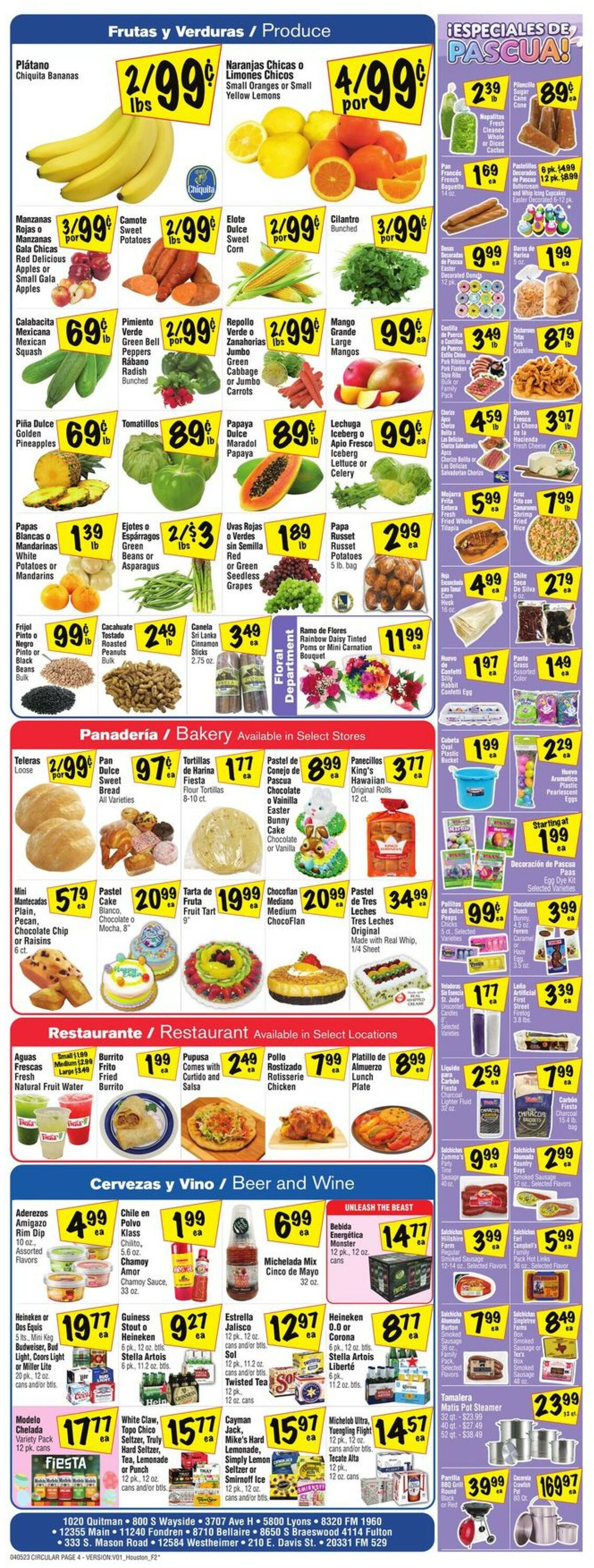 Fiesta Mart Weekly Ad Circular - valid 04/05-04/11/2023 (Page 4)