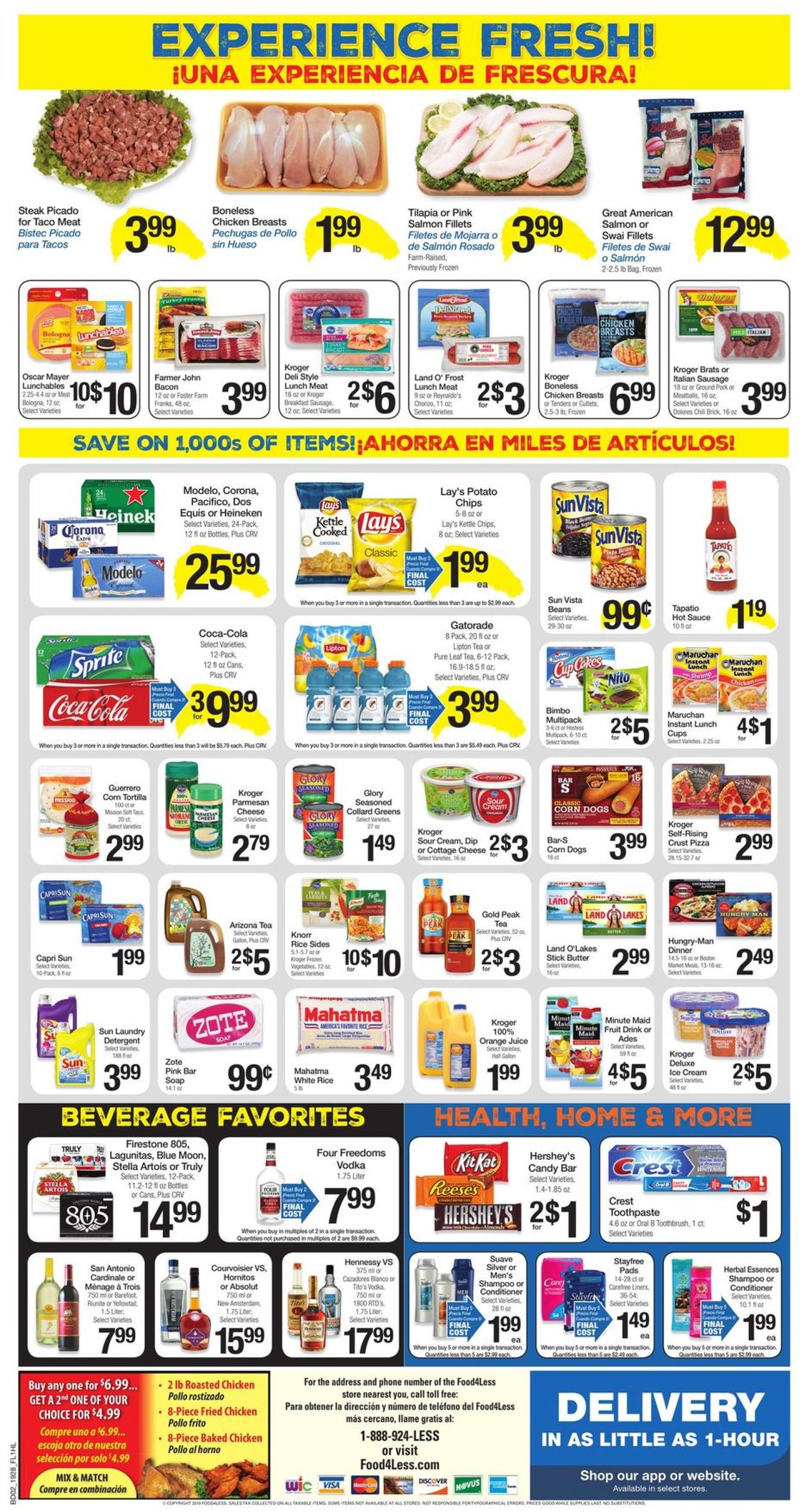 Food 4 Less Weekly Ad Circular - valid 08/14-08/20/2019 (Page 2)