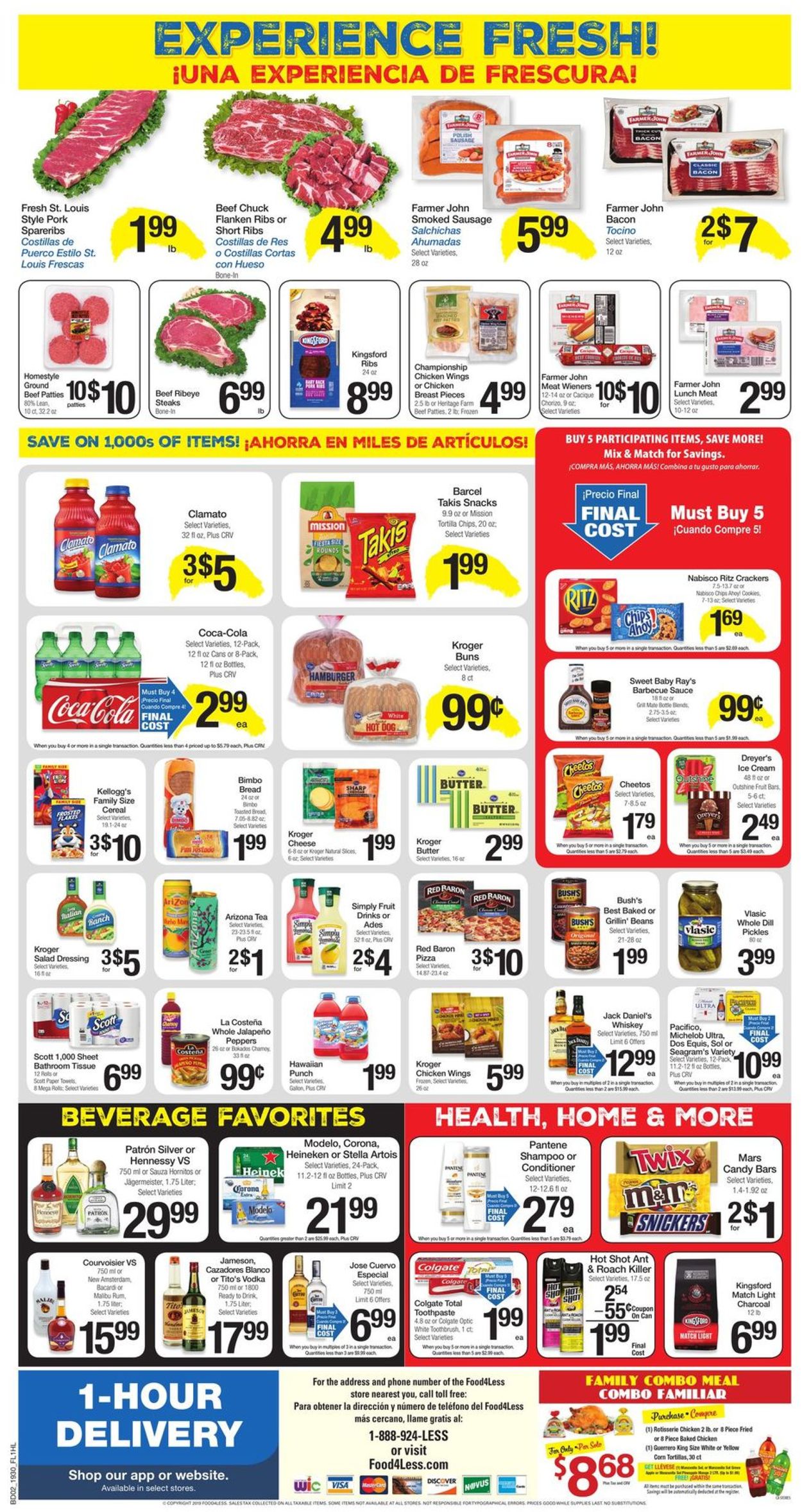 Food 4 Less Weekly Ad Circular - valid 08/28-09/03/2019 (Page 2)