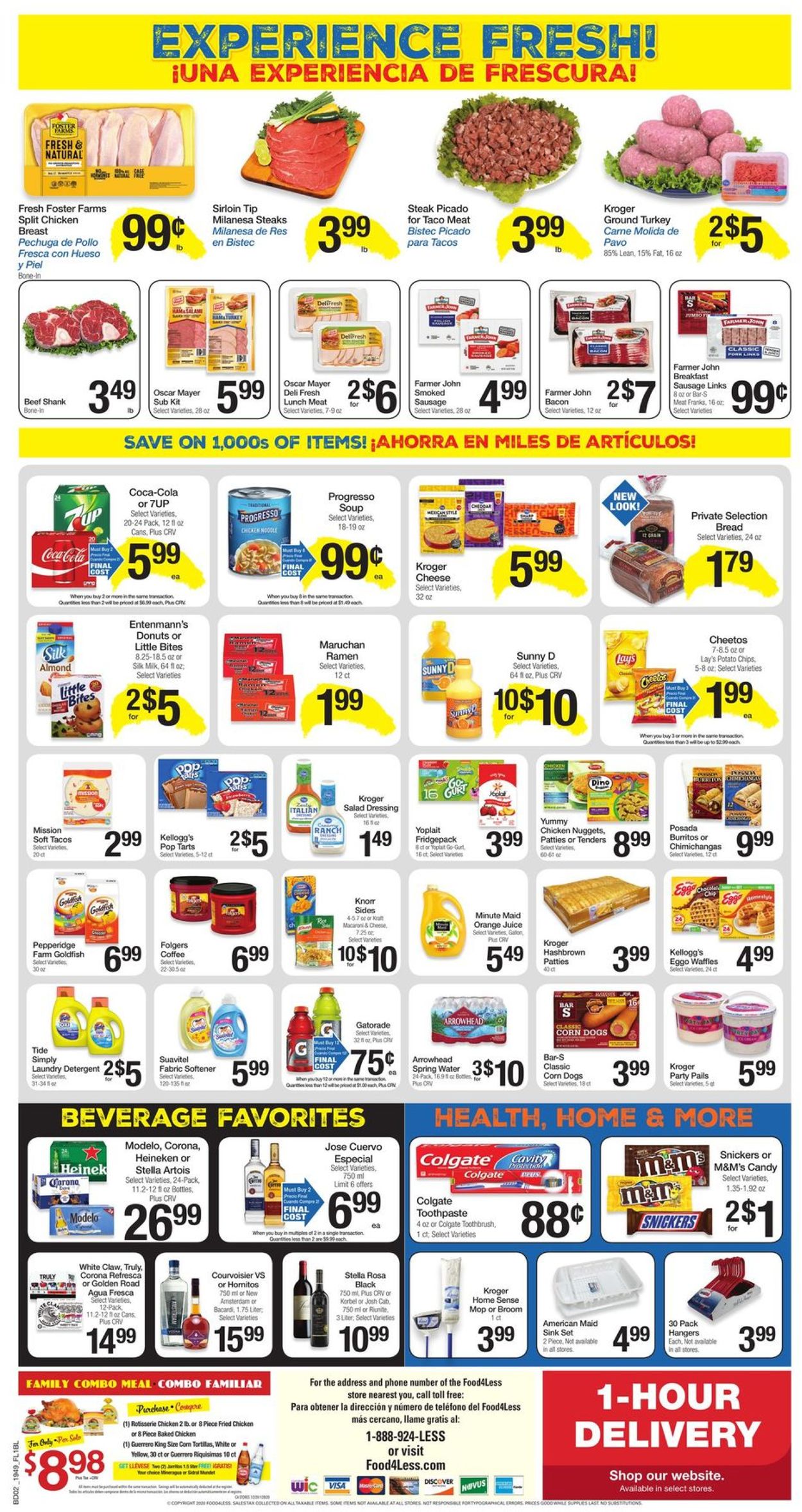 Food 4 Less Weekly Ad Circular - valid 01/08-01/14/2020 (Page 2)