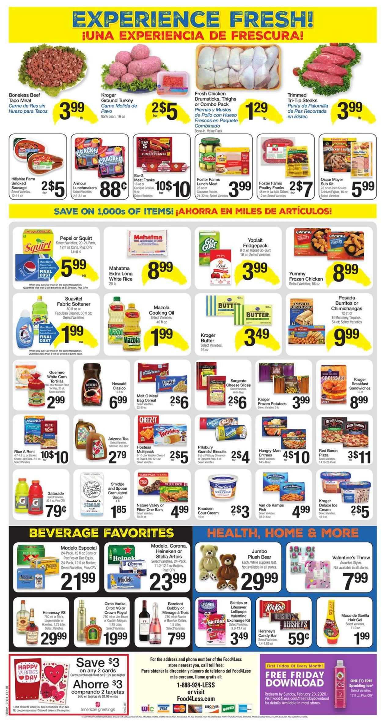 Food 4 Less Weekly Ad Circular - valid 02/05-02/11/2020 (Page 2)