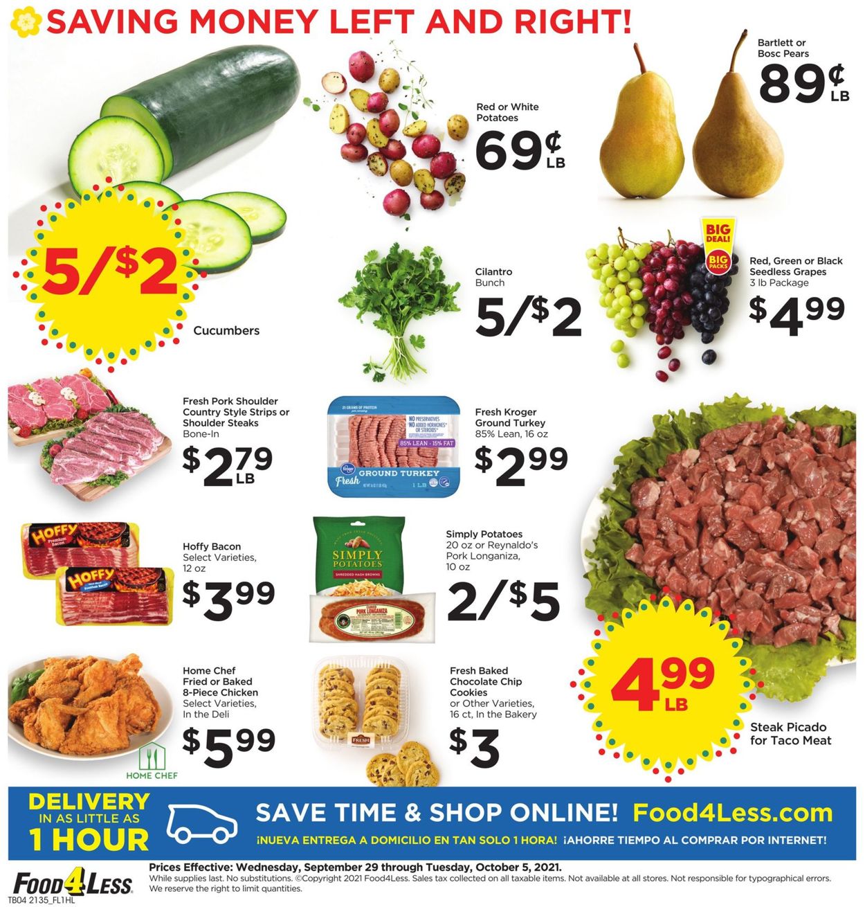 Food 4 Less Weekly Ad Circular - valid 09/29-10/05/2021 (Page 4)