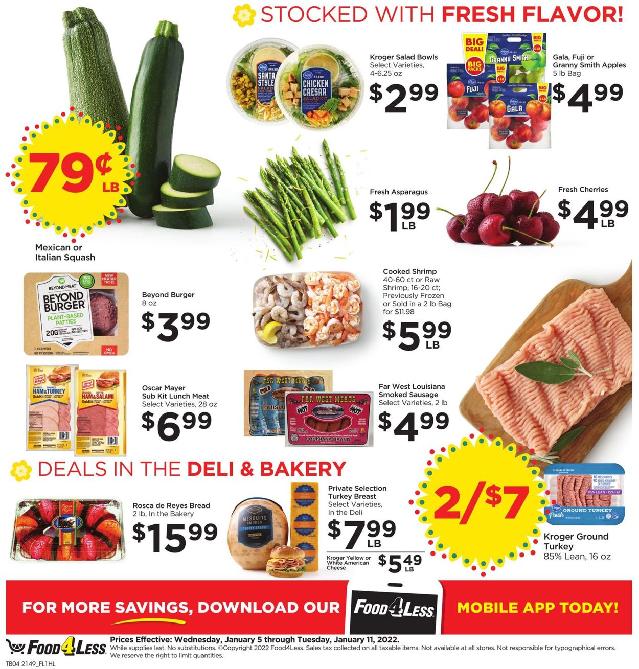Food 4 Less Weekly Ad Circular - valid 01/05-01/11/2022 (Page 4)