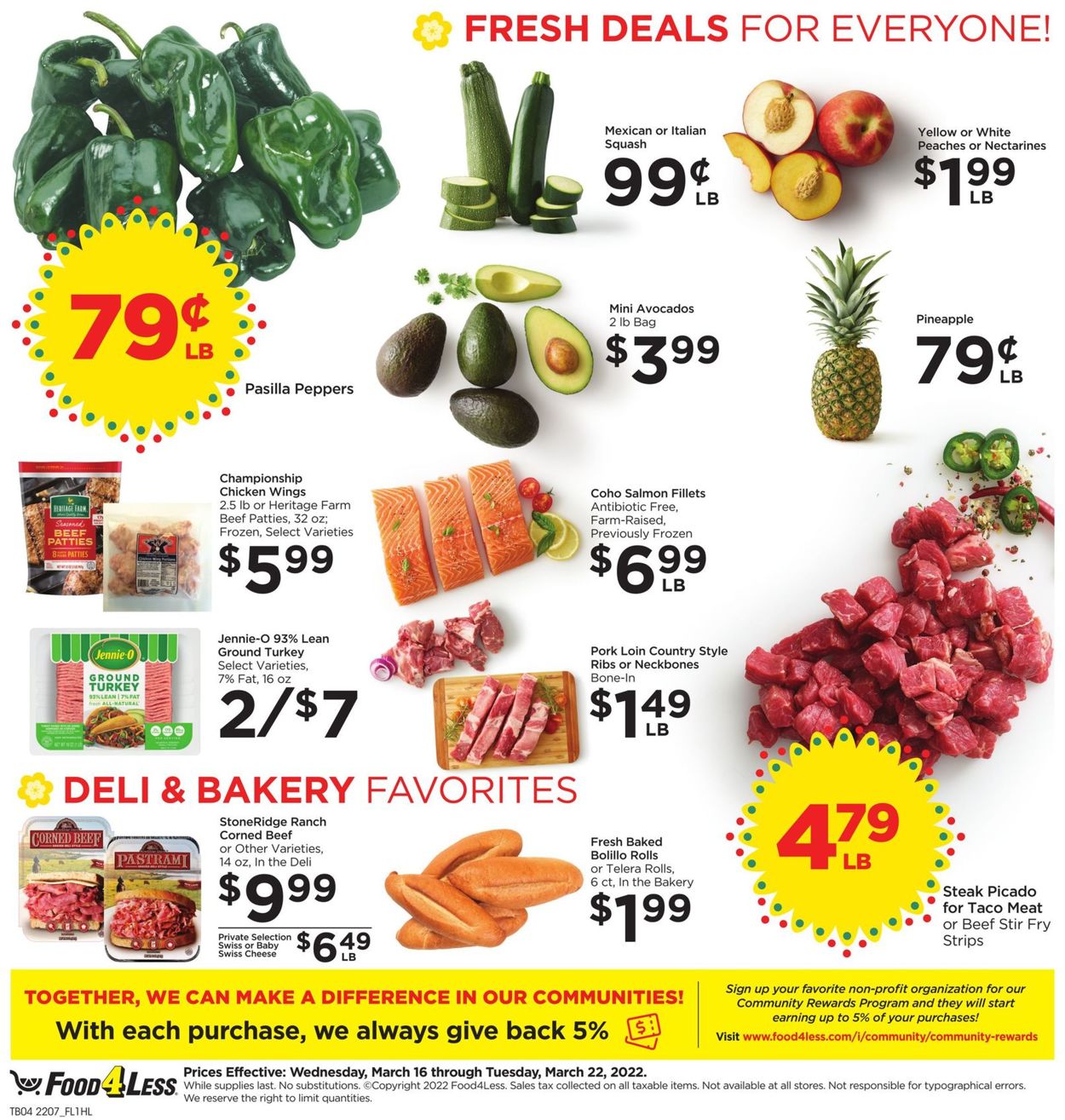 Food 4 Less Weekly Ad Circular - valid 03/16-03/22/2022 (Page 4)