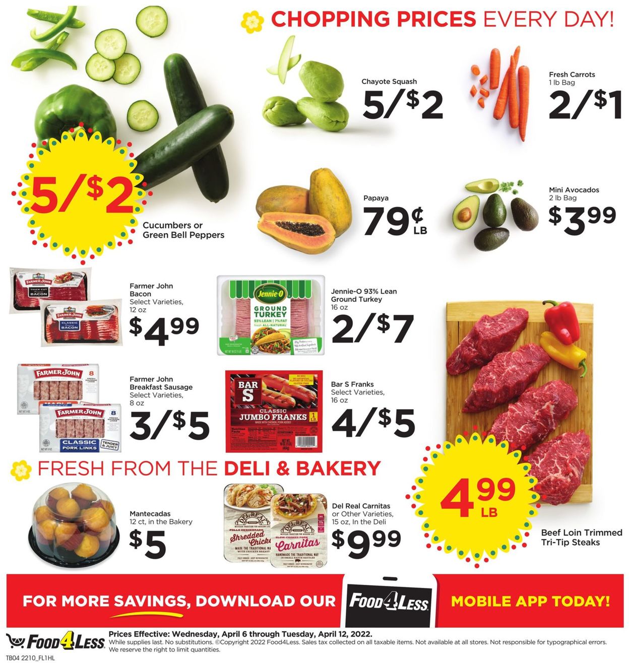 Food 4 Less Weekly Ad Circular - valid 04/06-04/12/2022 (Page 4)