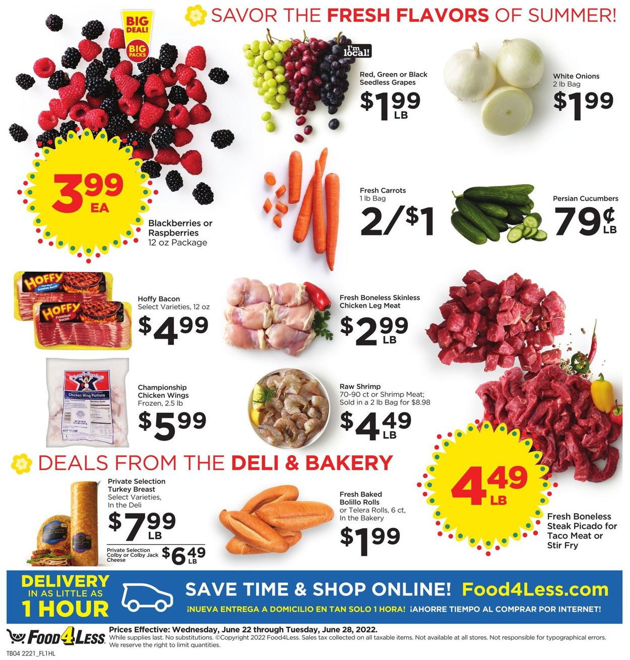 Food 4 Less Weekly Ad Circular - valid 06/22-06/28/2022 (Page 6)