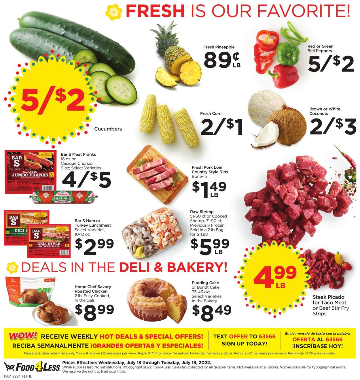Food 4 Less Weekly Ad Circular - valid 07/13-07/19/2022 (Page 6)