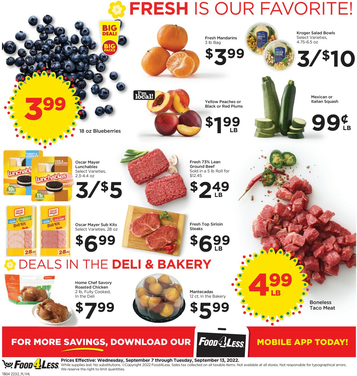 Food 4 Less Weekly Ad Circular - valid 09/07-09/13/2022 (Page 6)