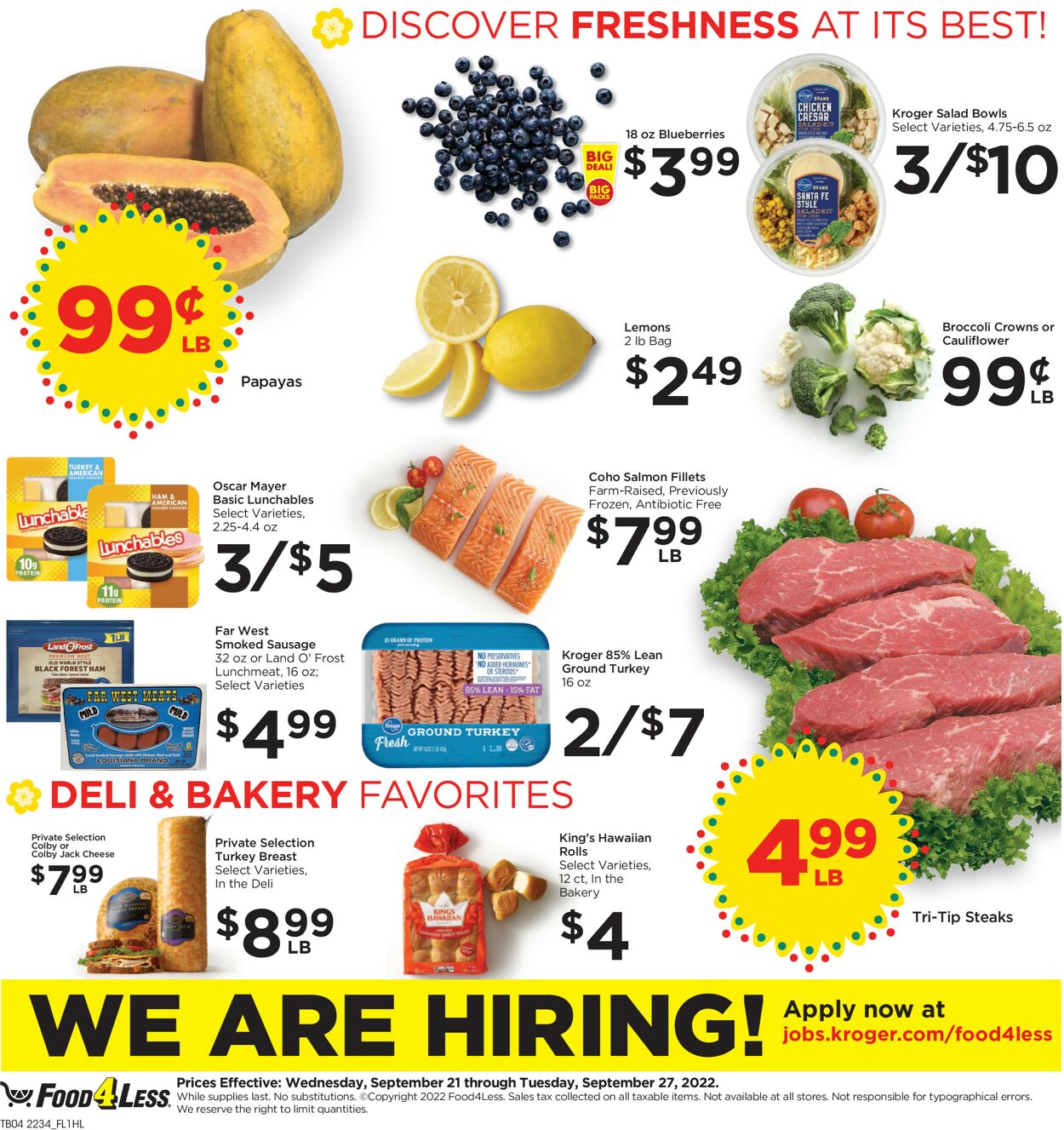 Food 4 Less Weekly Ad Circular - valid 09/21-09/27/2022 (Page 5)
