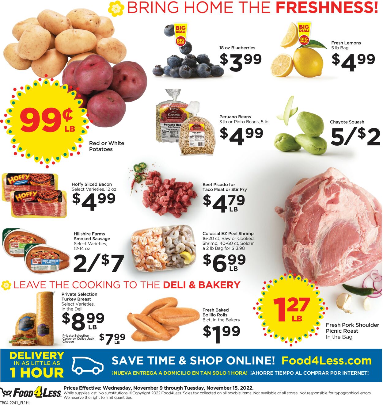 Food 4 Less Weekly Ad Circular - valid 11/09-11/15/2022 (Page 6)