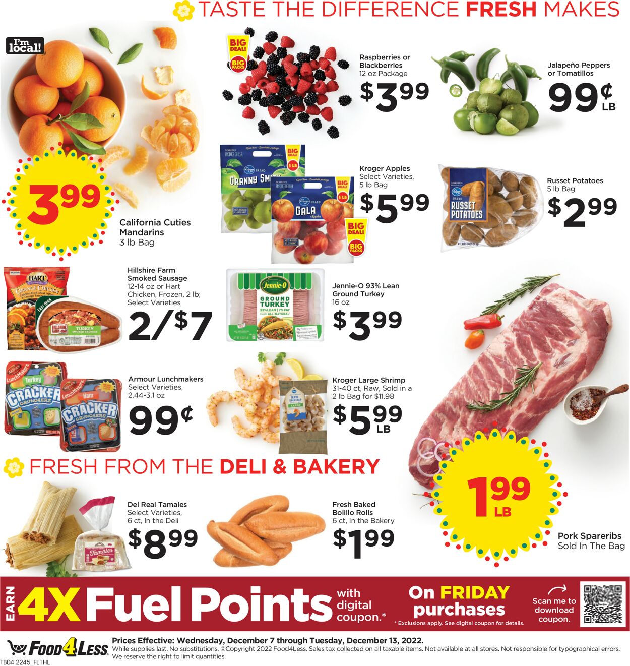Food 4 Less Weekly Ad Circular - valid 12/07-12/13/2022 (Page 6)