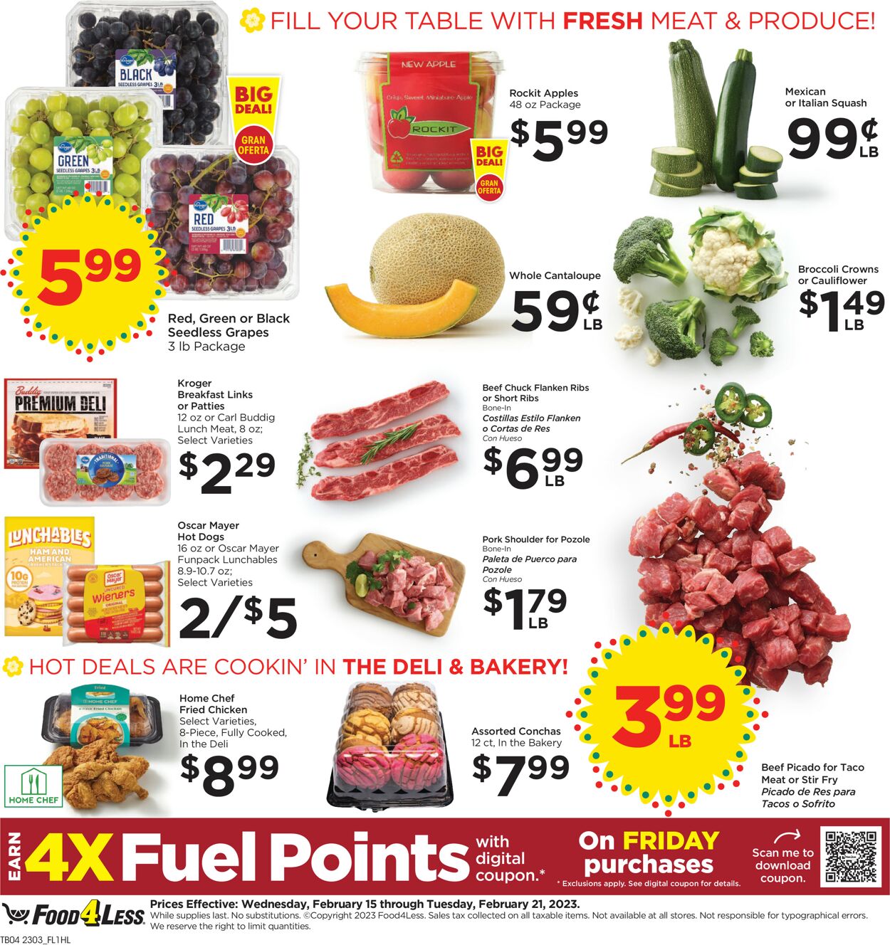 Food 4 Less Weekly Ad Circular - valid 02/15-02/21/2023 (Page 6)