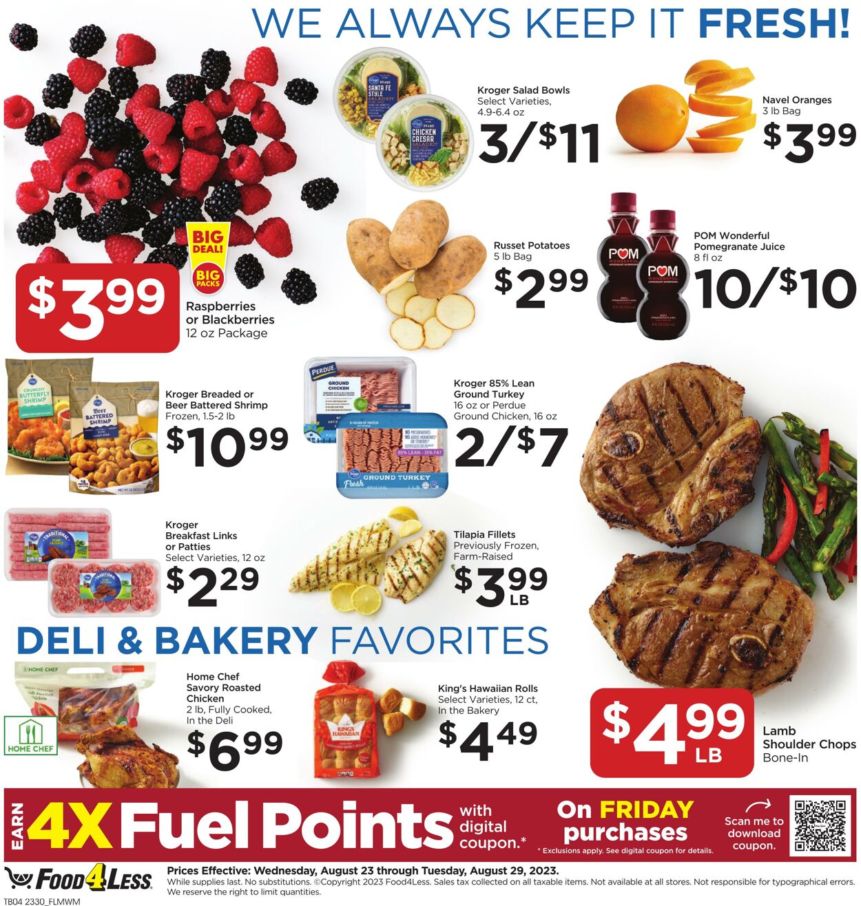 Food 4 Less Weekly Ad Circular - valid 08/23-08/29/2023 (Page 6)
