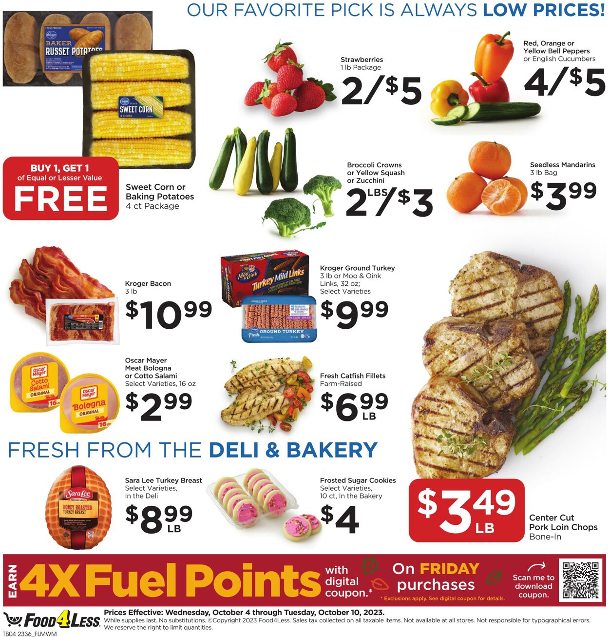Food 4 Less Weekly Ad Circular - valid 10/04-10/10/2023 (Page 5)