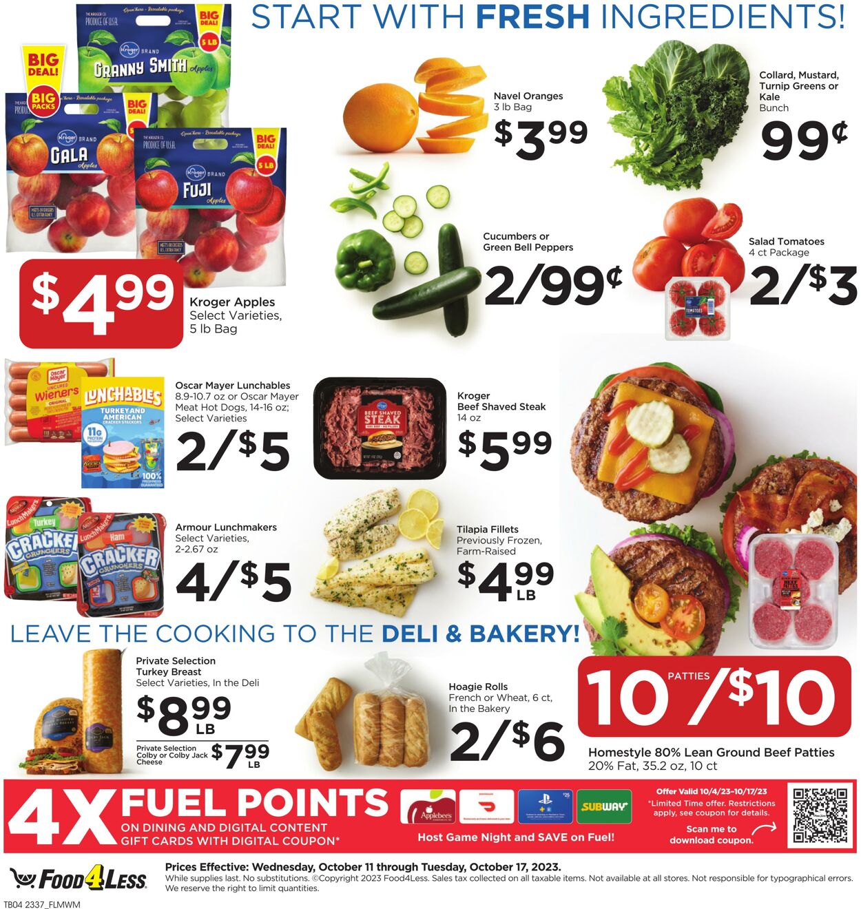 Food 4 Less Weekly Ad Circular - valid 10/11-10/17/2023 (Page 6)