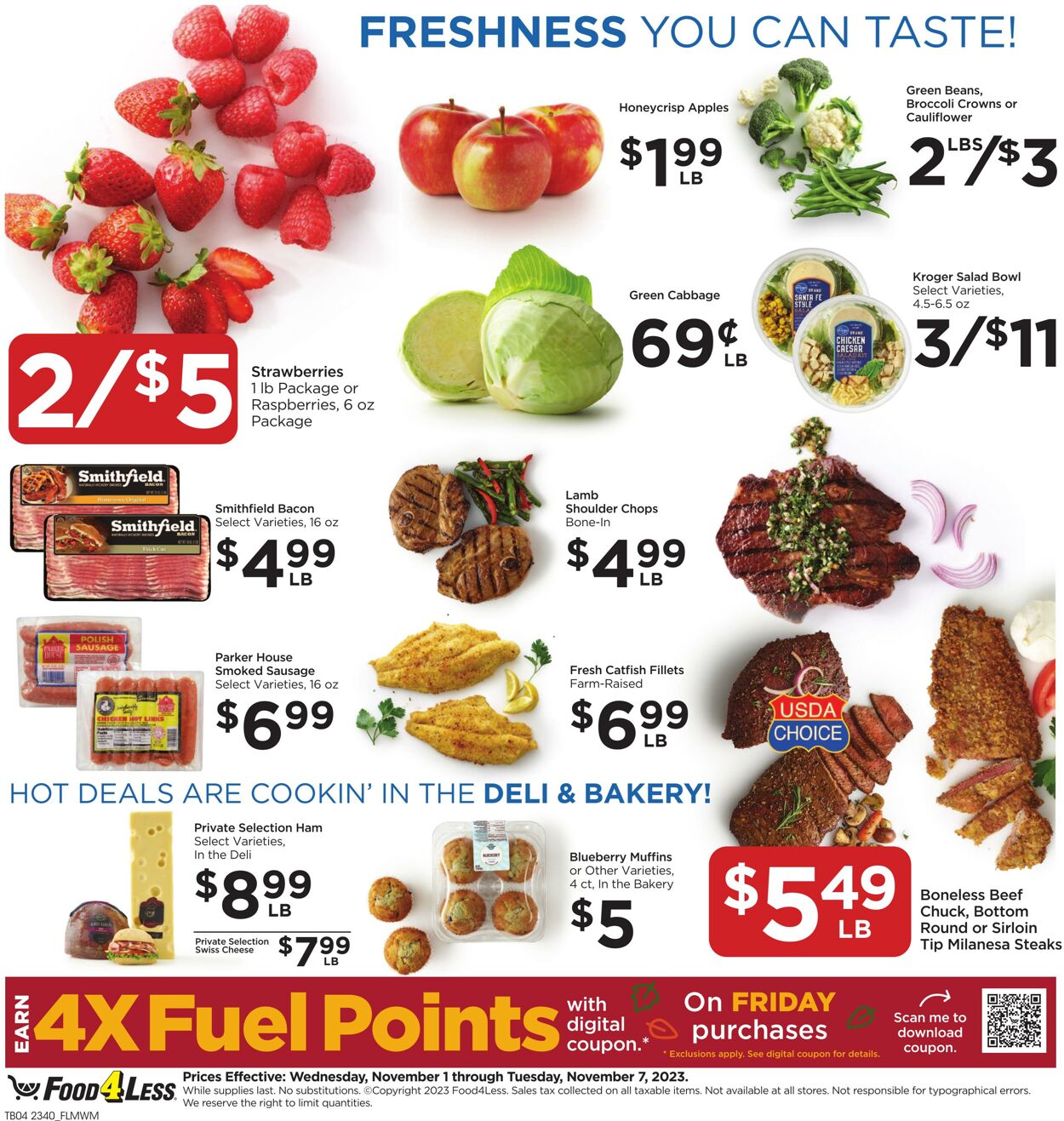 Food 4 Less Weekly Ad Circular - valid 11/01-11/07/2023 (Page 5)