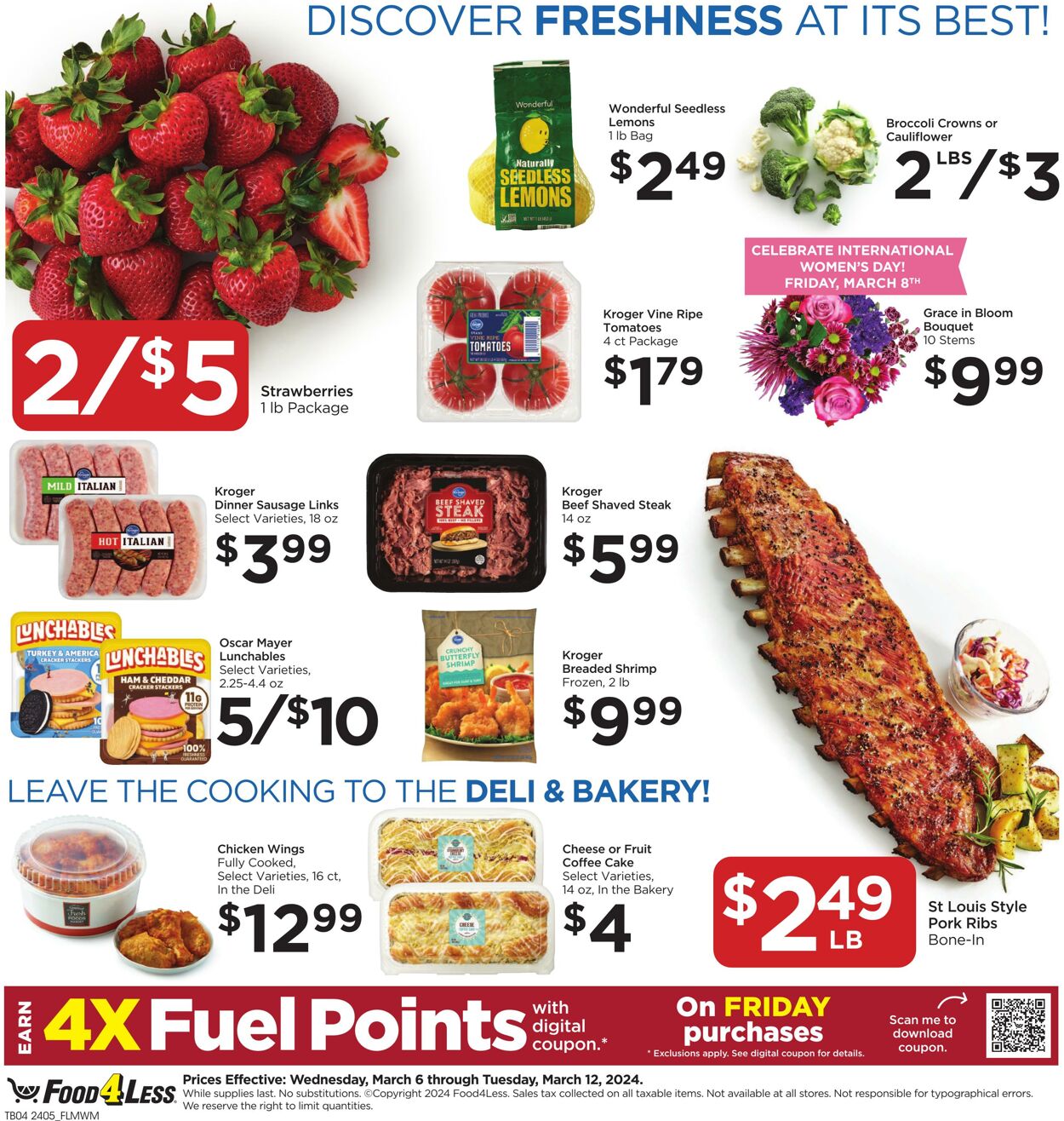 Food 4 Less Weekly Ad Circular - valid 03/06-03/12/2024 (Page 5)