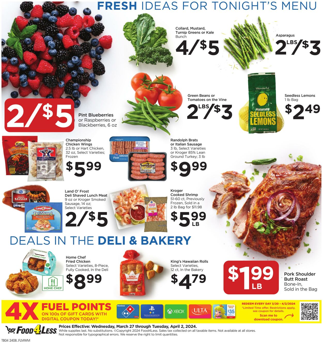 Food 4 Less Weekly Ad Circular - valid 03/27-04/02/2024 (Page 6)