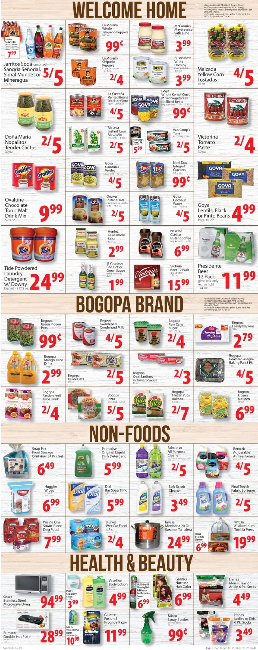 Food Bazaar Weekly Ad Circular - valid 05/02-05/08/2019 (Page 3)