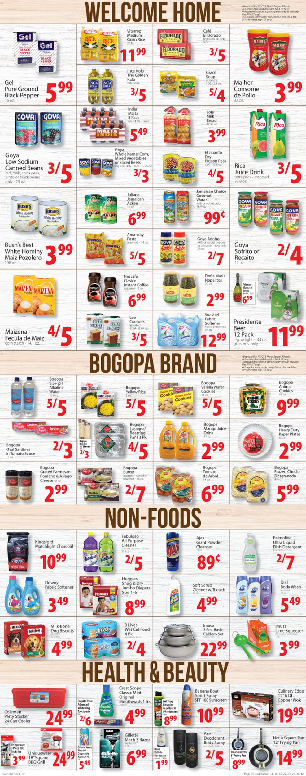 Food Bazaar Weekly Ad Circular - valid 06/06-06/12/2019 (Page 3)
