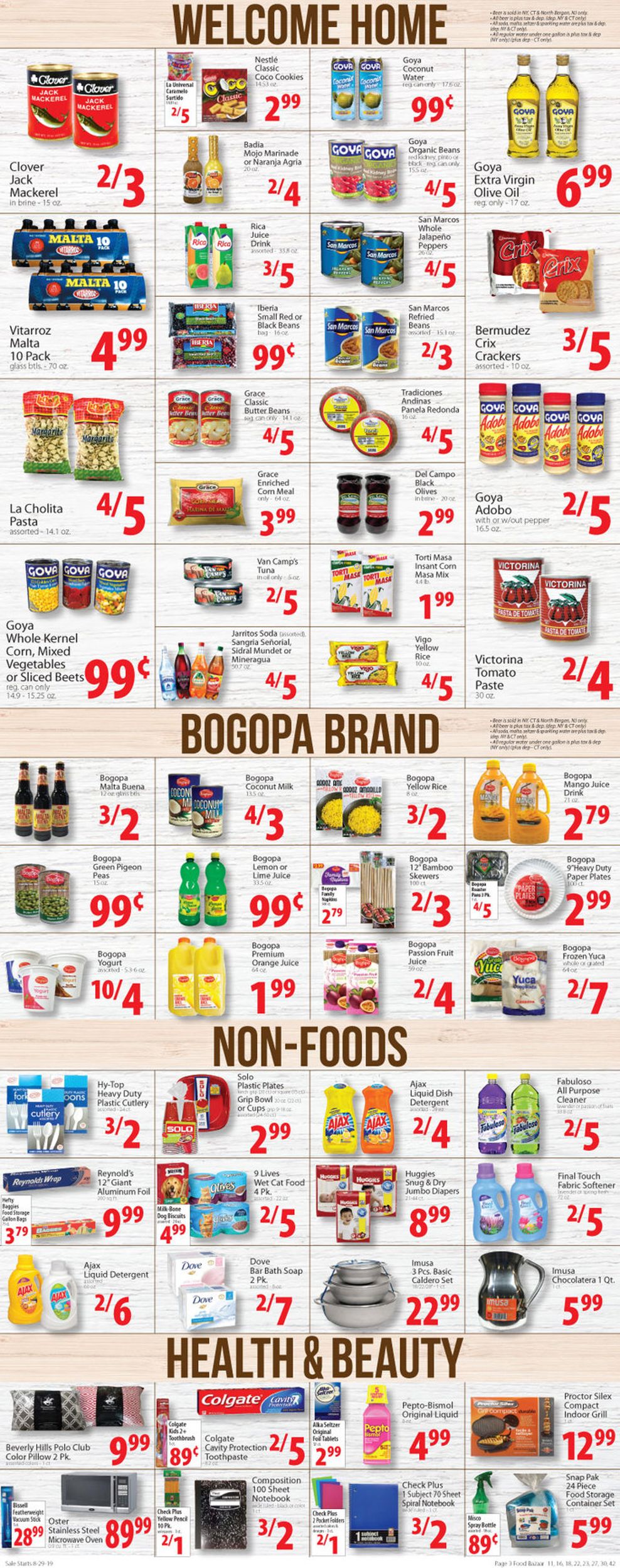 Food Bazaar Weekly Ad Circular - valid 08/29-09/04/2019 (Page 3)