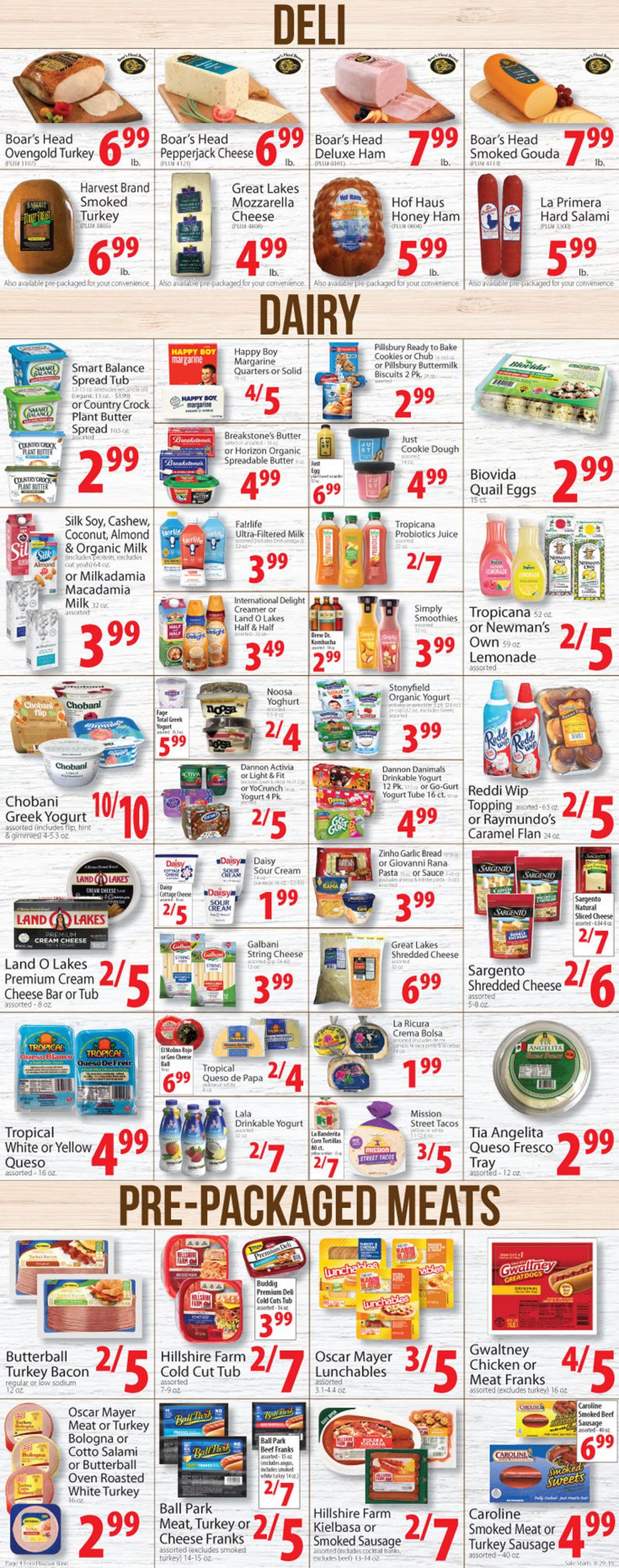 Food Bazaar Weekly Ad Circular - valid 08/29-09/04/2019 (Page 4)