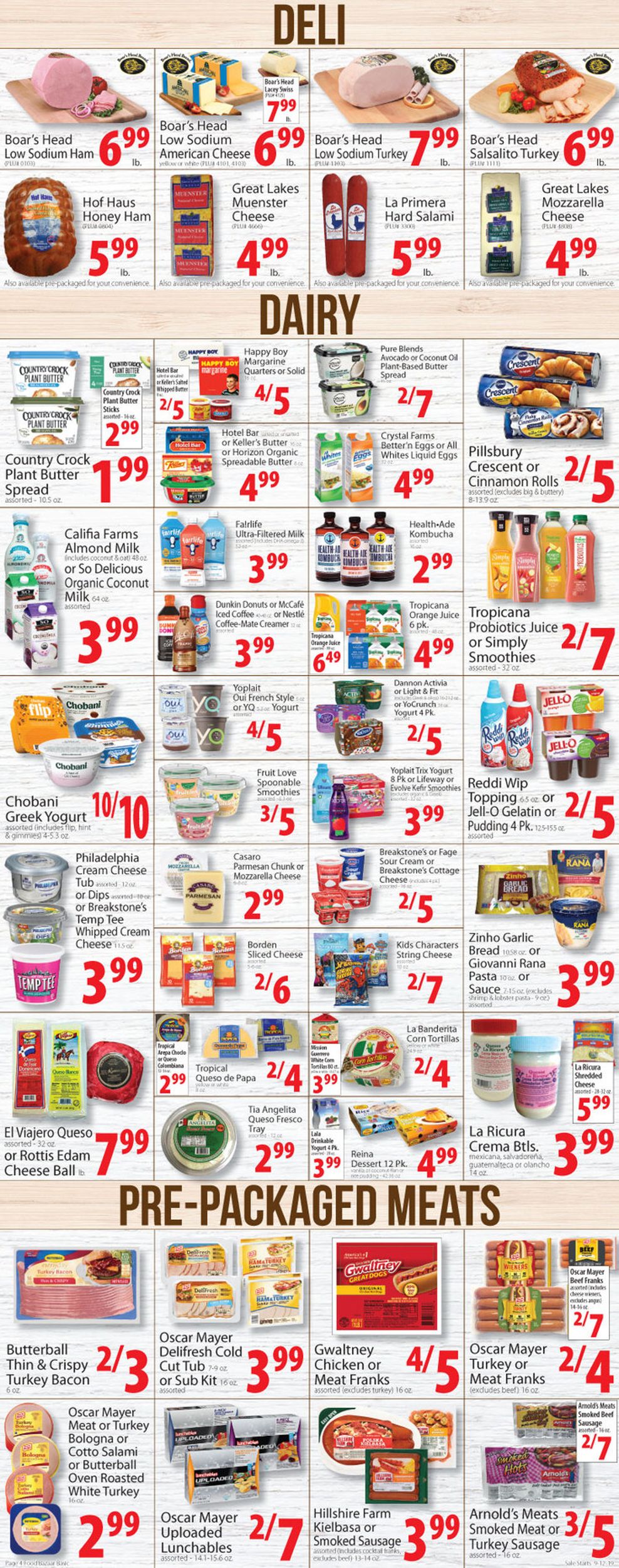 Food Bazaar Weekly Ad Circular - valid 09/12-09/18/2019 (Page 4)