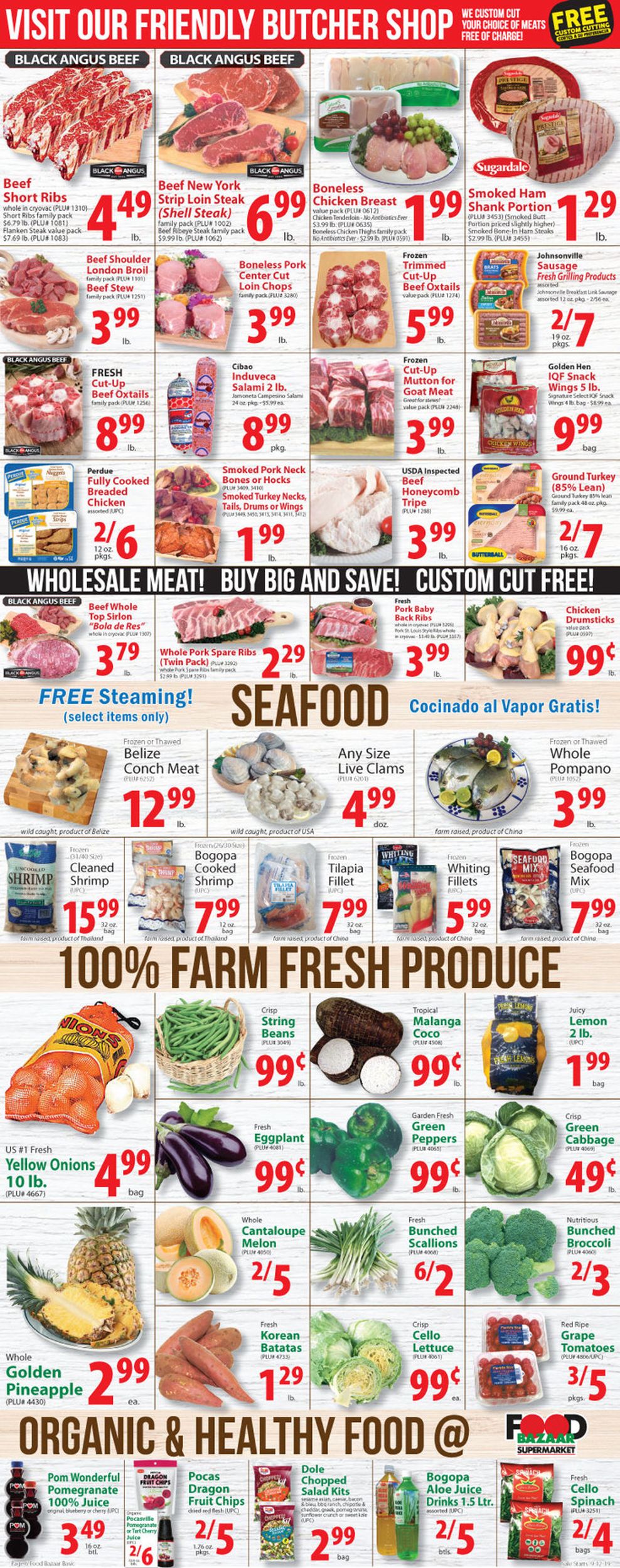 Food Bazaar Weekly Ad Circular - valid 09/12-09/18/2019 (Page 6)