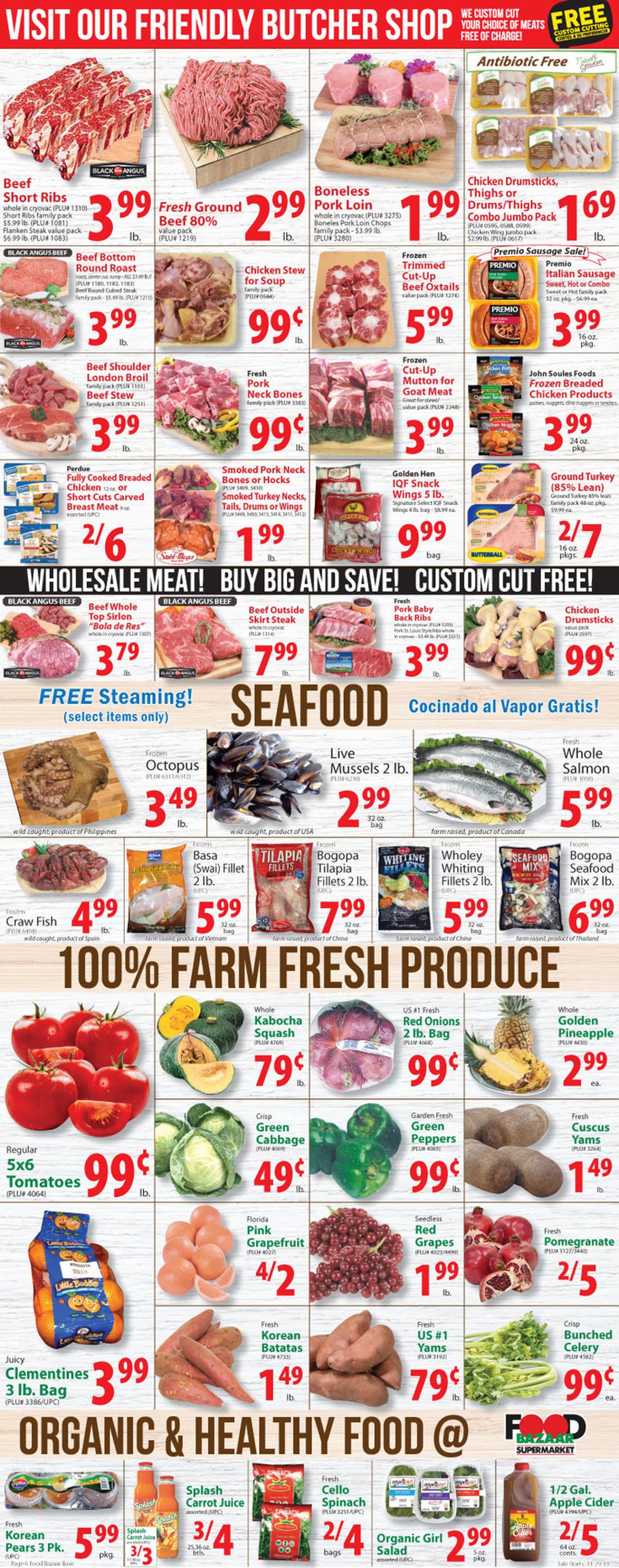 Food Bazaar Weekly Ad Circular - valid 11/29-12/04/2019 (Page 6)