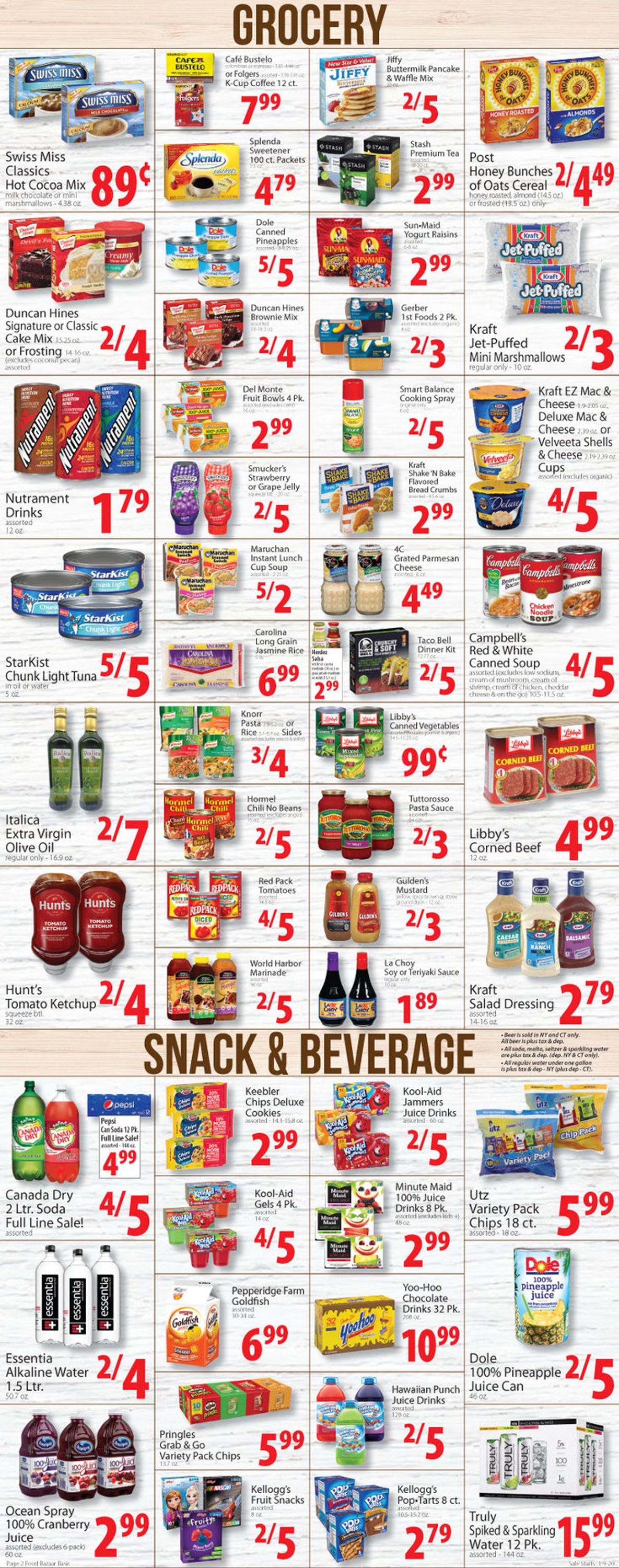 Food Bazaar Weekly Ad Circular - valid 01/09-01/15/2020 (Page 2)