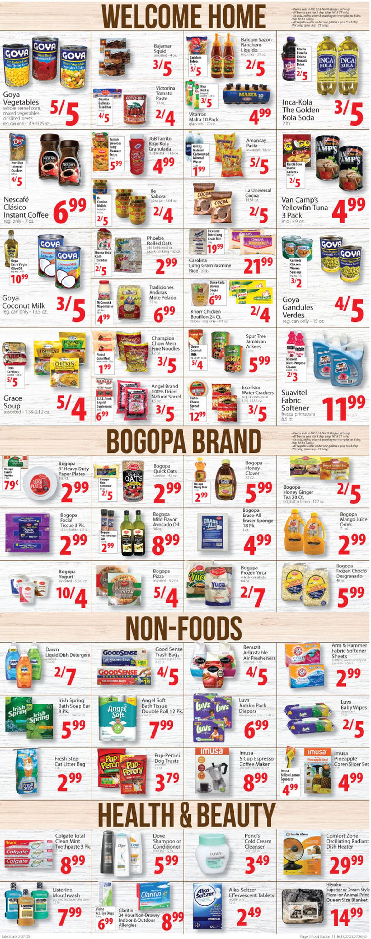 Food Bazaar Weekly Ad Circular - valid 02/27-03/04/2020 (Page 3)