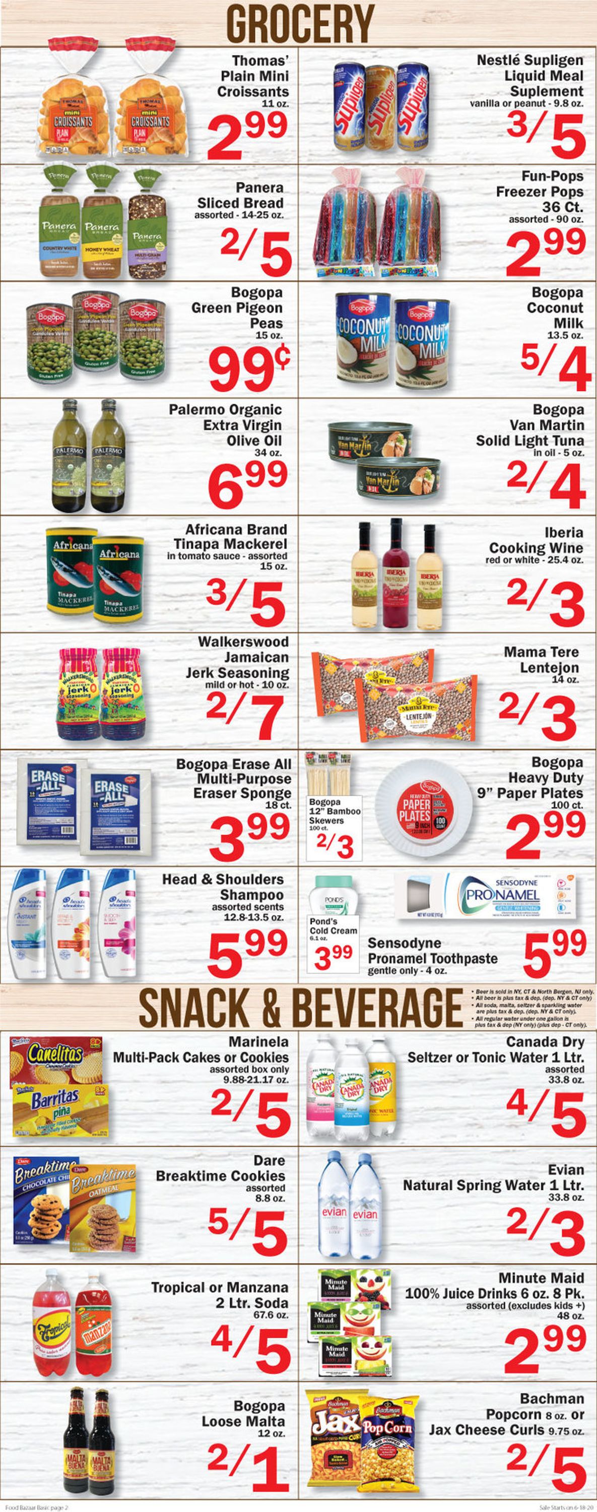 Food Bazaar Weekly Ad Circular - valid 06/18-06/24/2020 (Page 2)