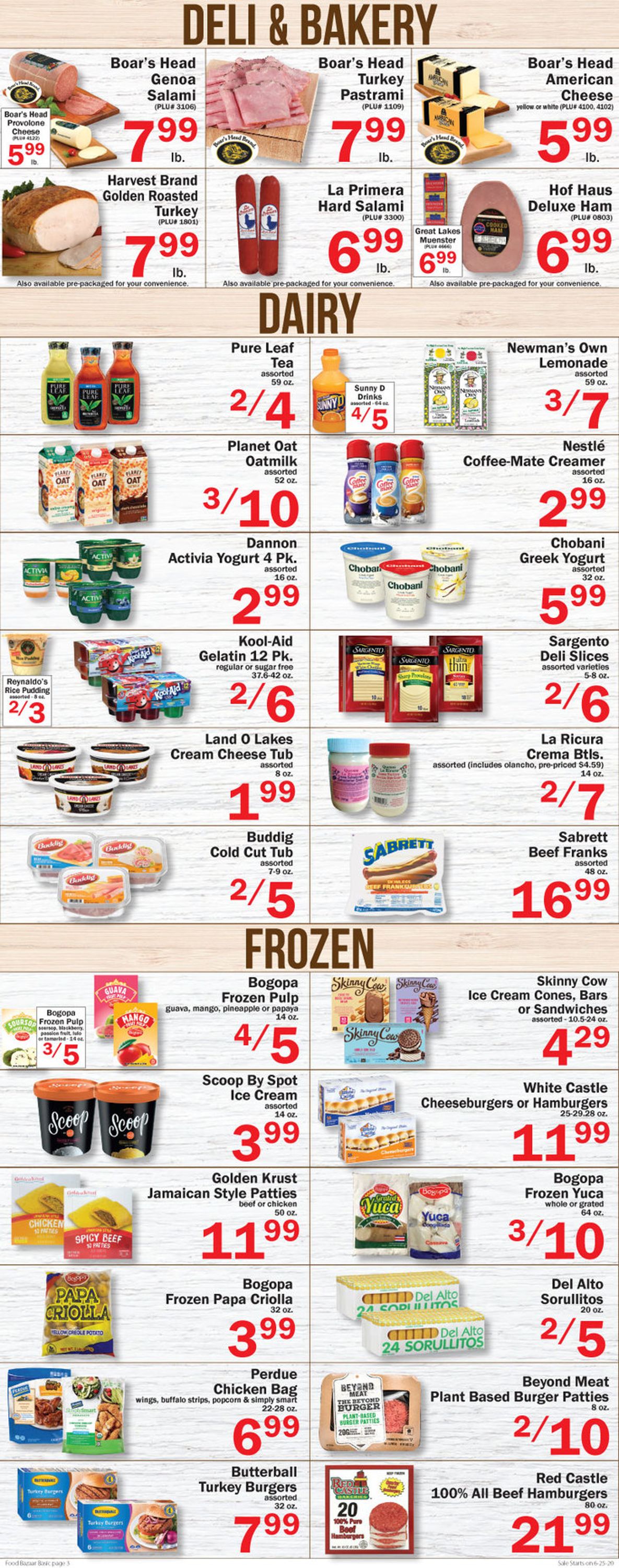 Food Bazaar Weekly Ad Circular - valid 06/25-07/01/2020 (Page 3)