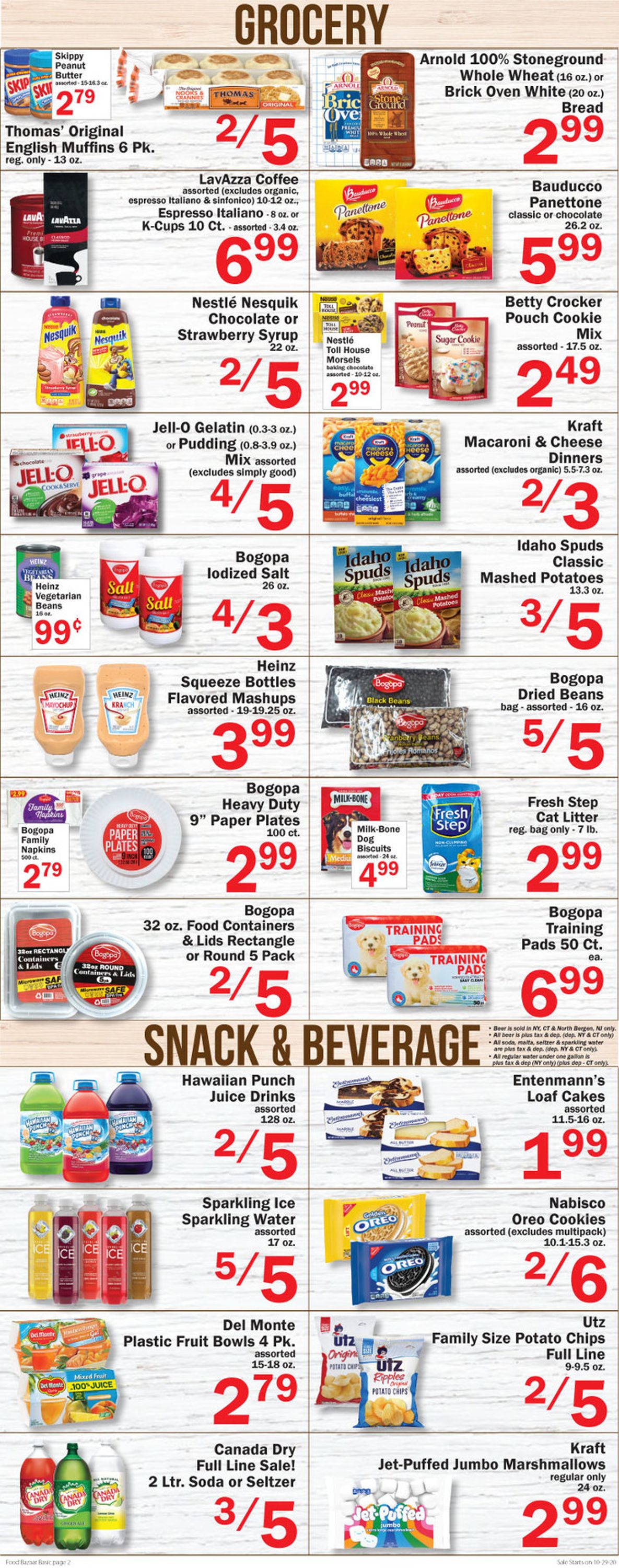 Food Bazaar Weekly Ad Circular - valid 10/29-11/04/2020 (Page 2)