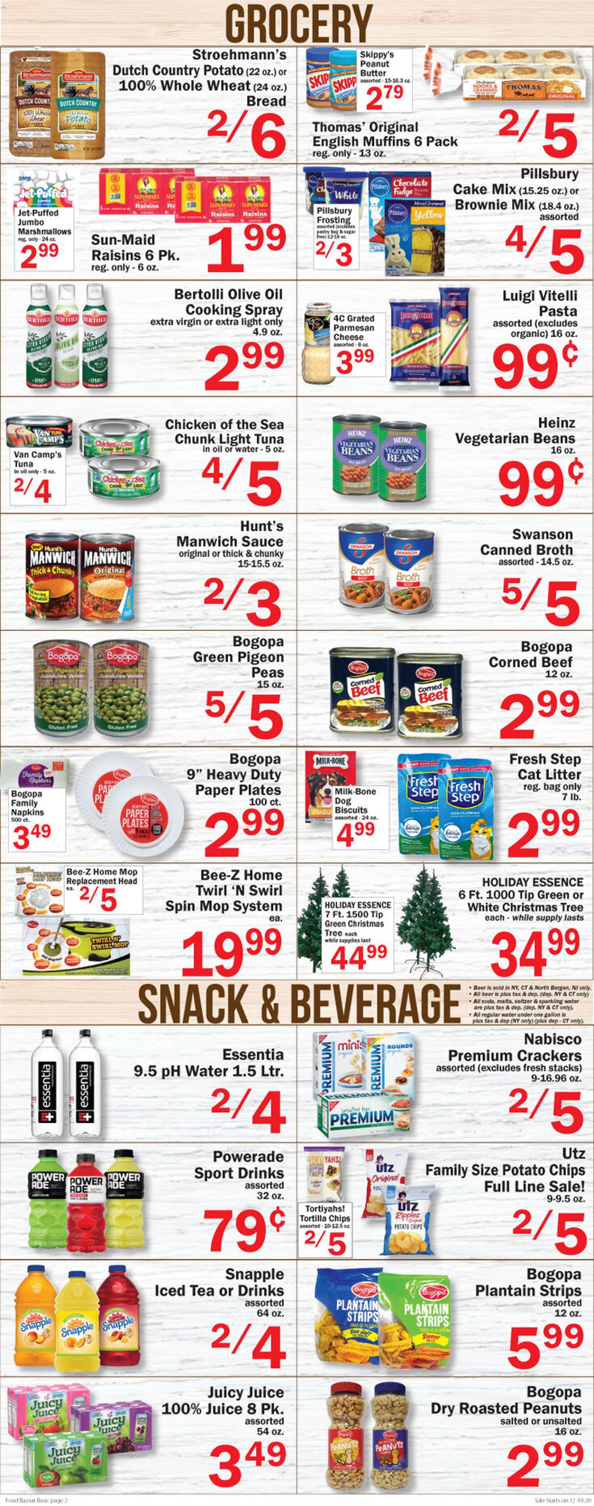 Food Bazaar Weekly Ad Circular - valid 12/10-12/16/2020 (Page 2)