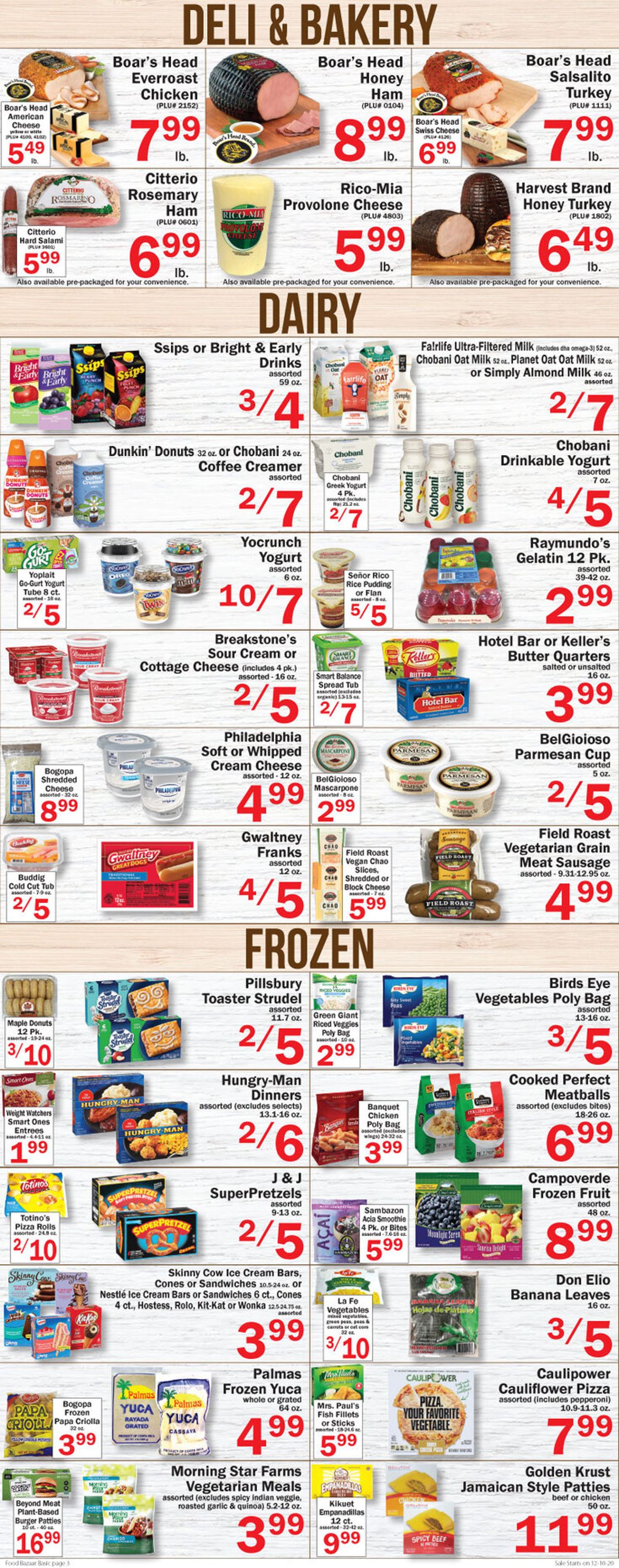 Food Bazaar Weekly Ad Circular - valid 12/10-12/16/2020 (Page 3)