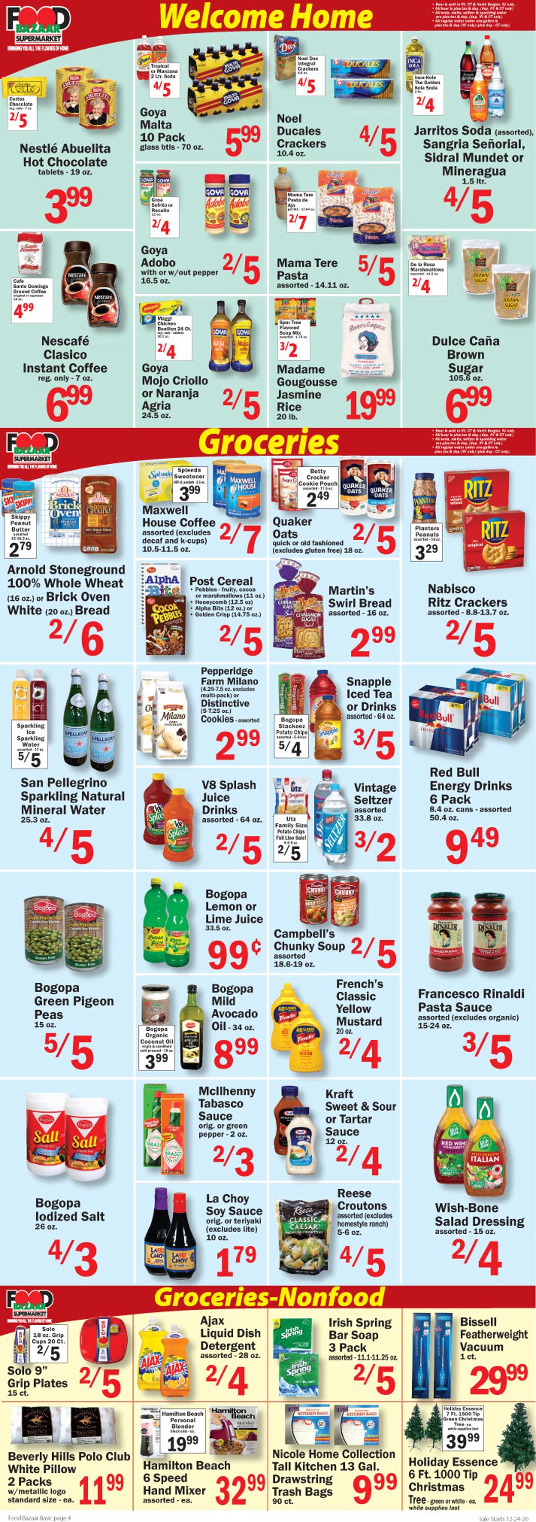 Food Bazaar Weekly Ad Circular - valid 12/24-01/01/2021 (Page 4)