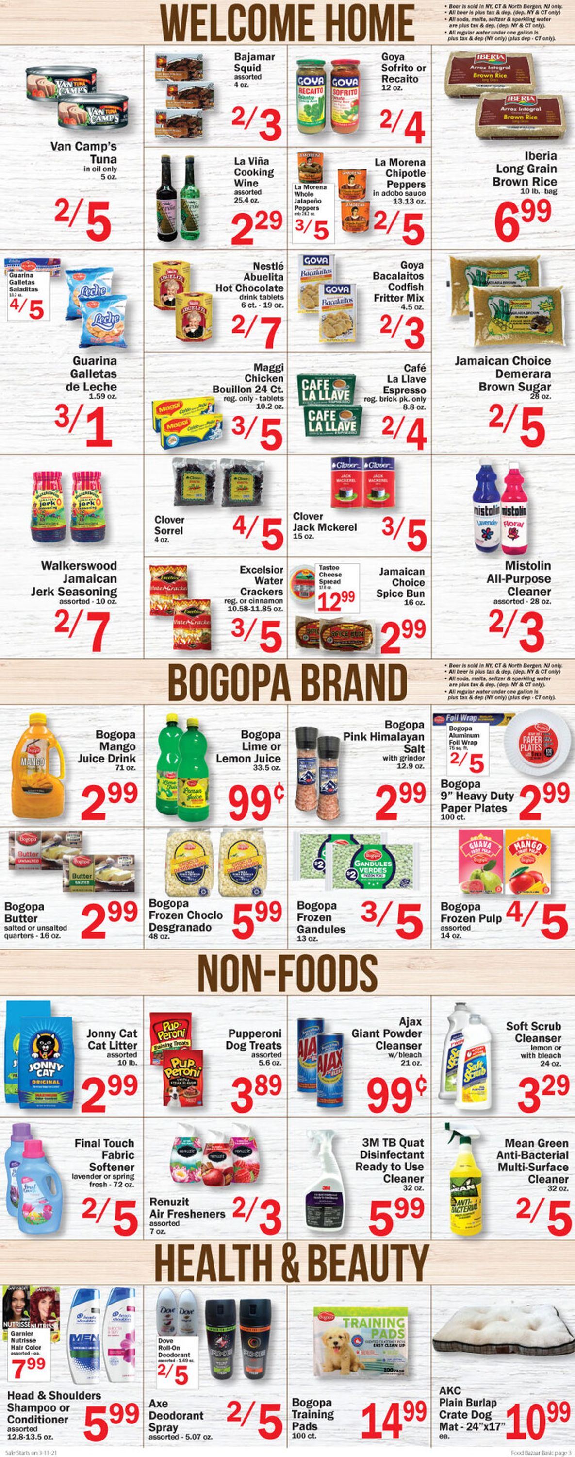 Food Bazaar Weekly Ad Circular - valid 03/11-03/17/2021 (Page 3)