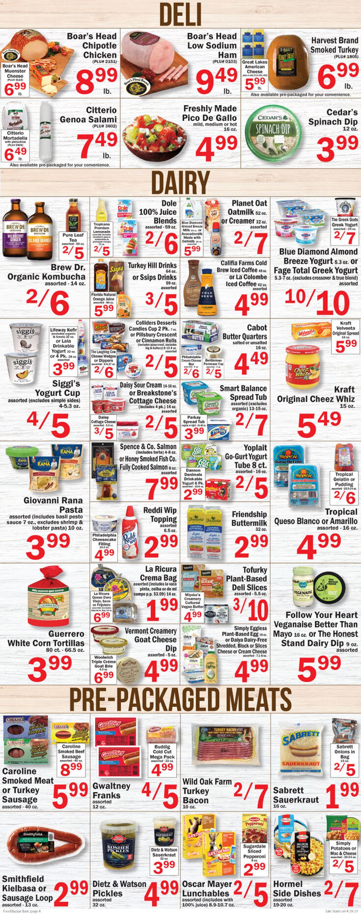 Food Bazaar Weekly Ad Circular - valid 04/29-05/05/2021 (Page 4)