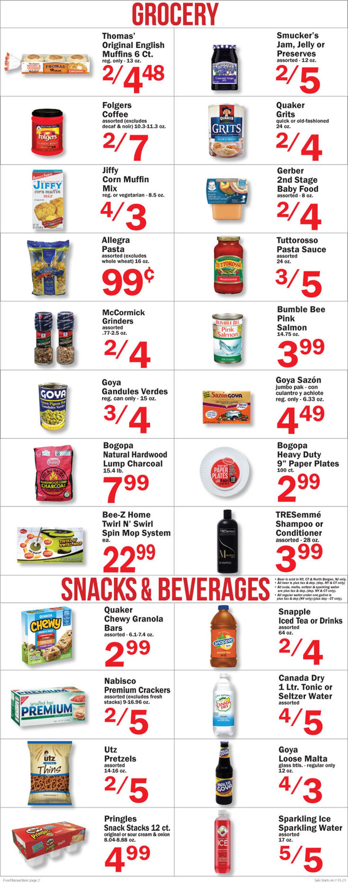 Food Bazaar Weekly Ad Circular - valid 07/15-07/21/2021 (Page 2)