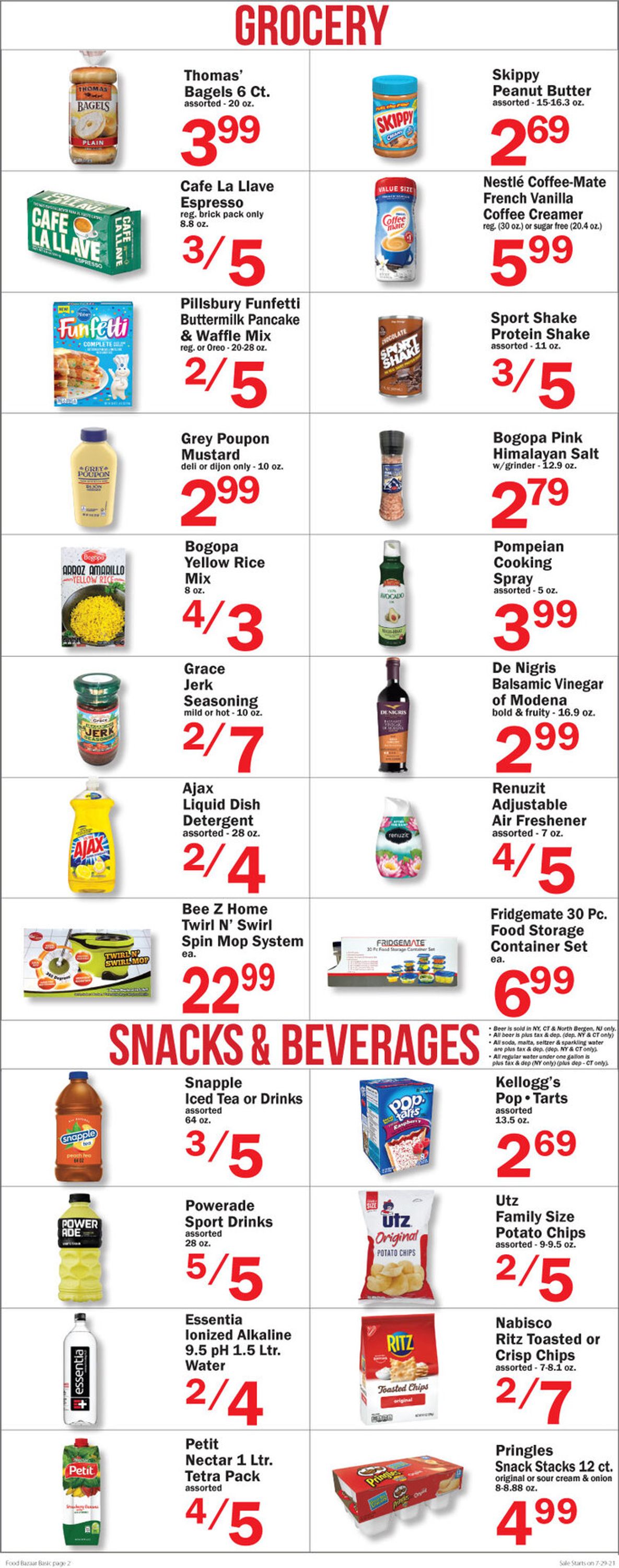 Food Bazaar Weekly Ad Circular - valid 07/29-08/04/2021 (Page 2)
