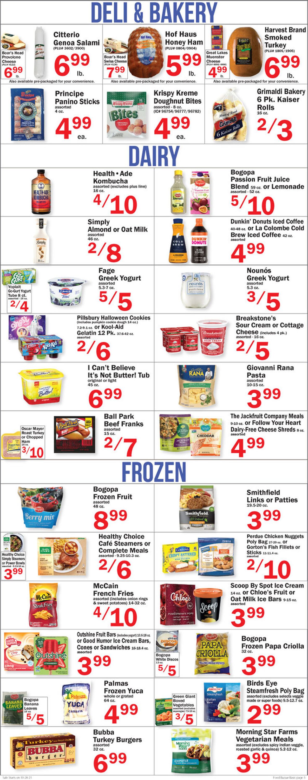 Food Bazaar Weekly Ad Circular - valid 10/28-11/03/2021 (Page 3)