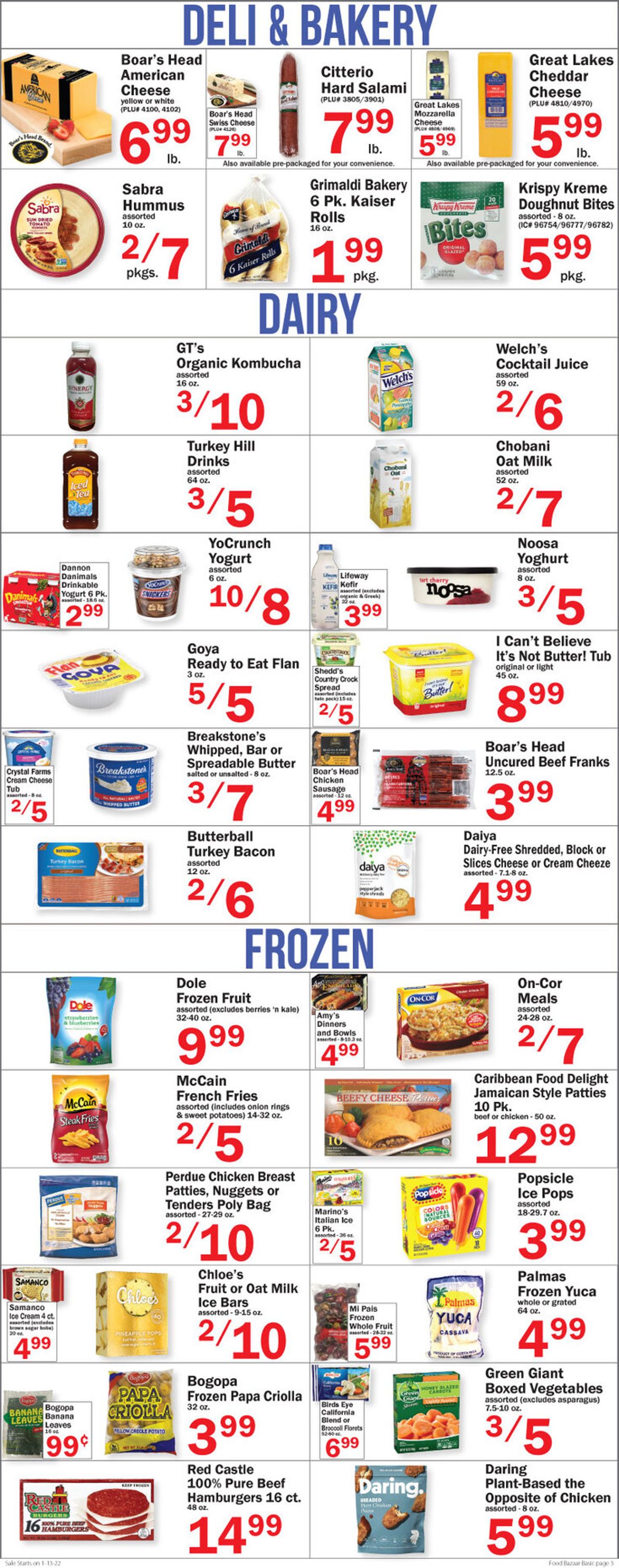 Food Bazaar Weekly Ad Circular - valid 01/13-01/19/2022 (Page 3)