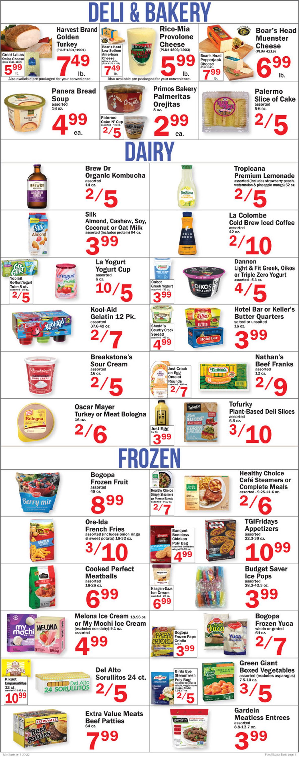 Food Bazaar Weekly Ad Circular - valid 01/20-01/26/2022 (Page 3)