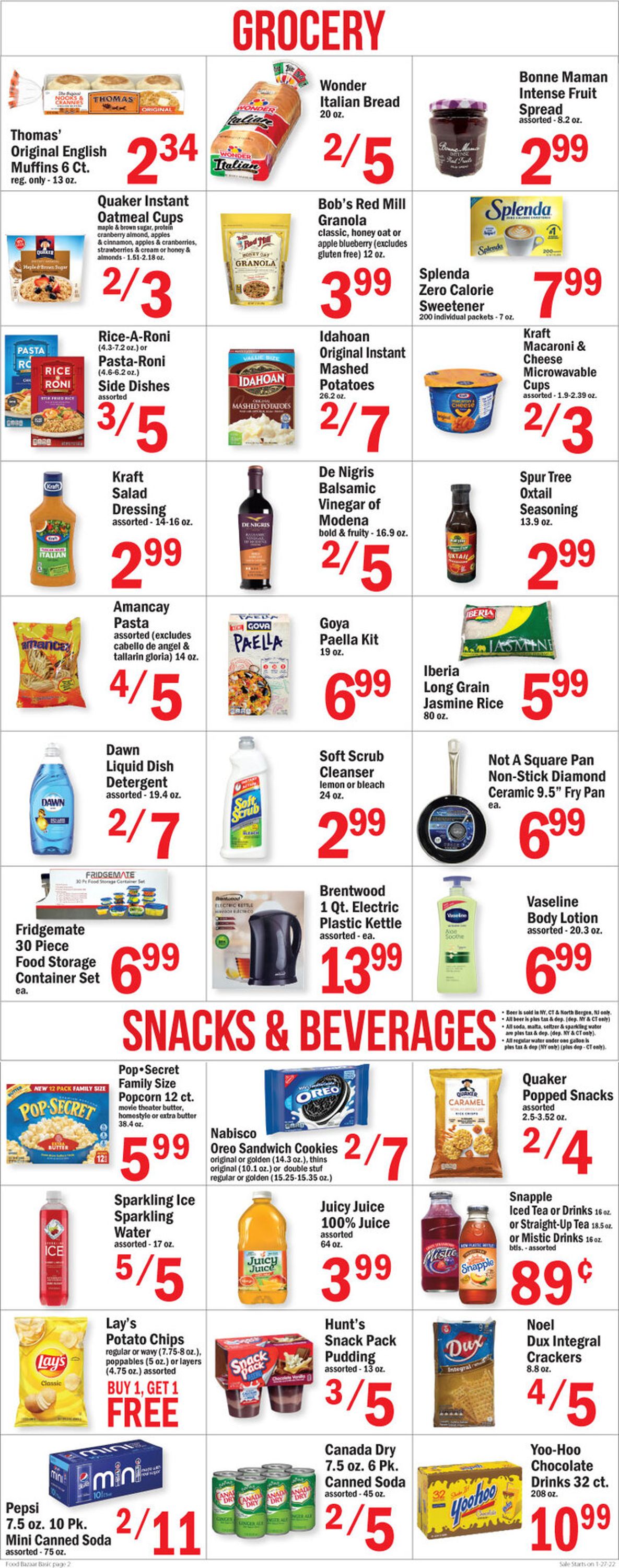 Food Bazaar Weekly Ad Circular - valid 01/27-02/02/2022 (Page 2)
