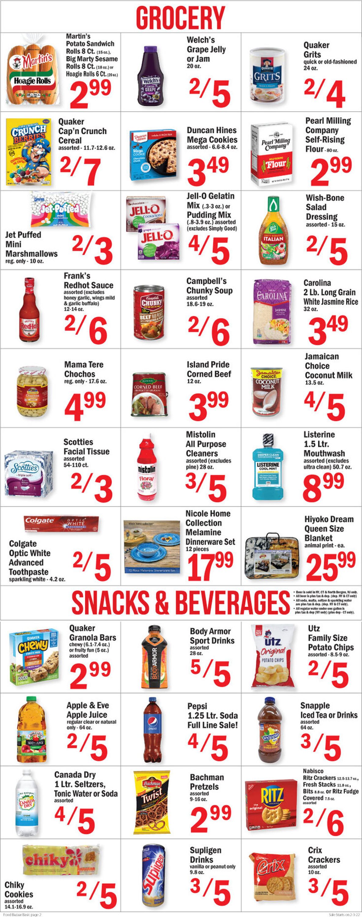 Food Bazaar Weekly Ad Circular - valid 02/03-02/09/2022 (Page 2)